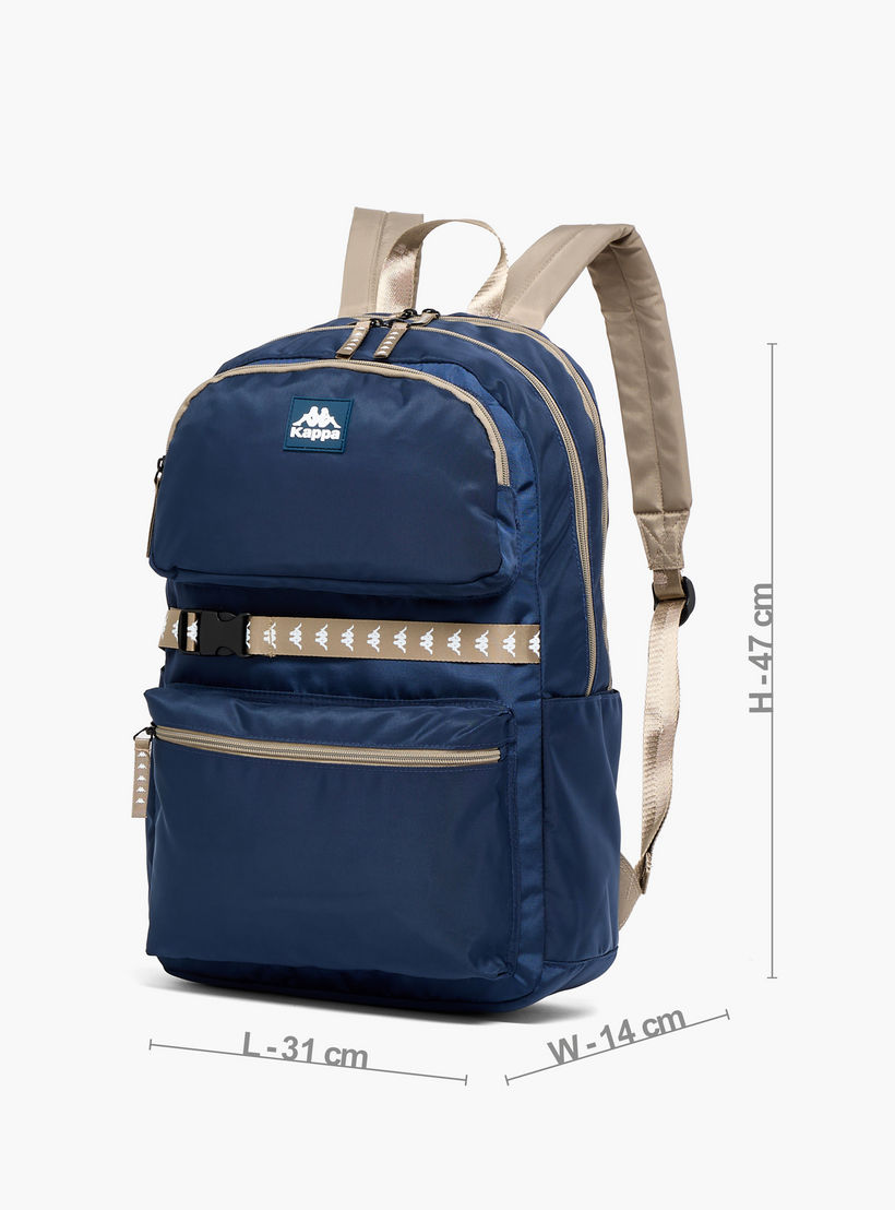 طقم شنطة ظهر مدرسية سادة ومقلمة قطعتين للأطفال بعمر 13 سنة فما فوق من كابا-school-bagsandbackpacks-backpacks-image-7