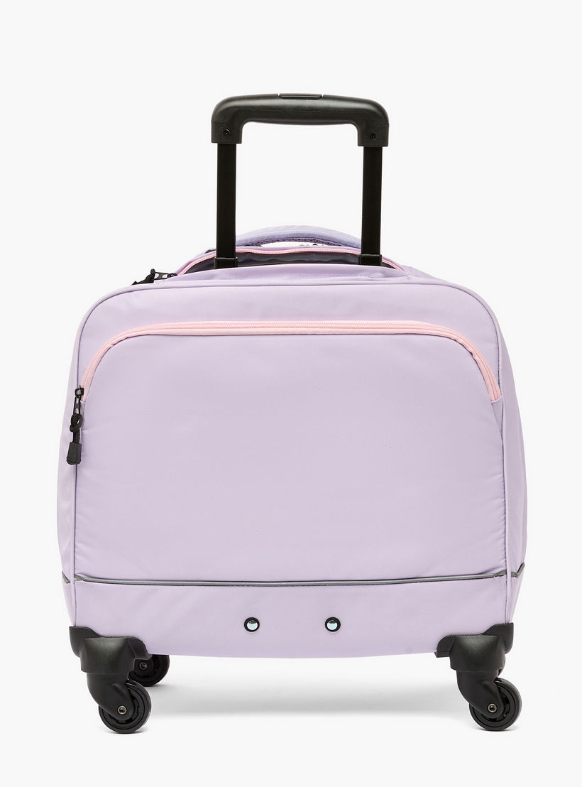 Lee Cooper Colourblock 3-Piece Trolley Bag for Kids 13+ Years with Pouch and Lunch Bag-school-bagsandbackpacks-trolleybags-image-11