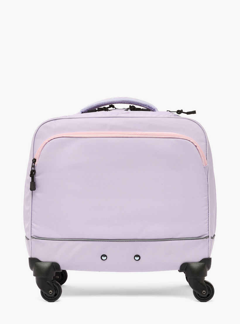Lee Cooper Colourblock 3-Piece Trolley Bag for Kids 13+ Years with Pouch and Lunch Bag-school-bagsandbackpacks-trolleybags-image-12
