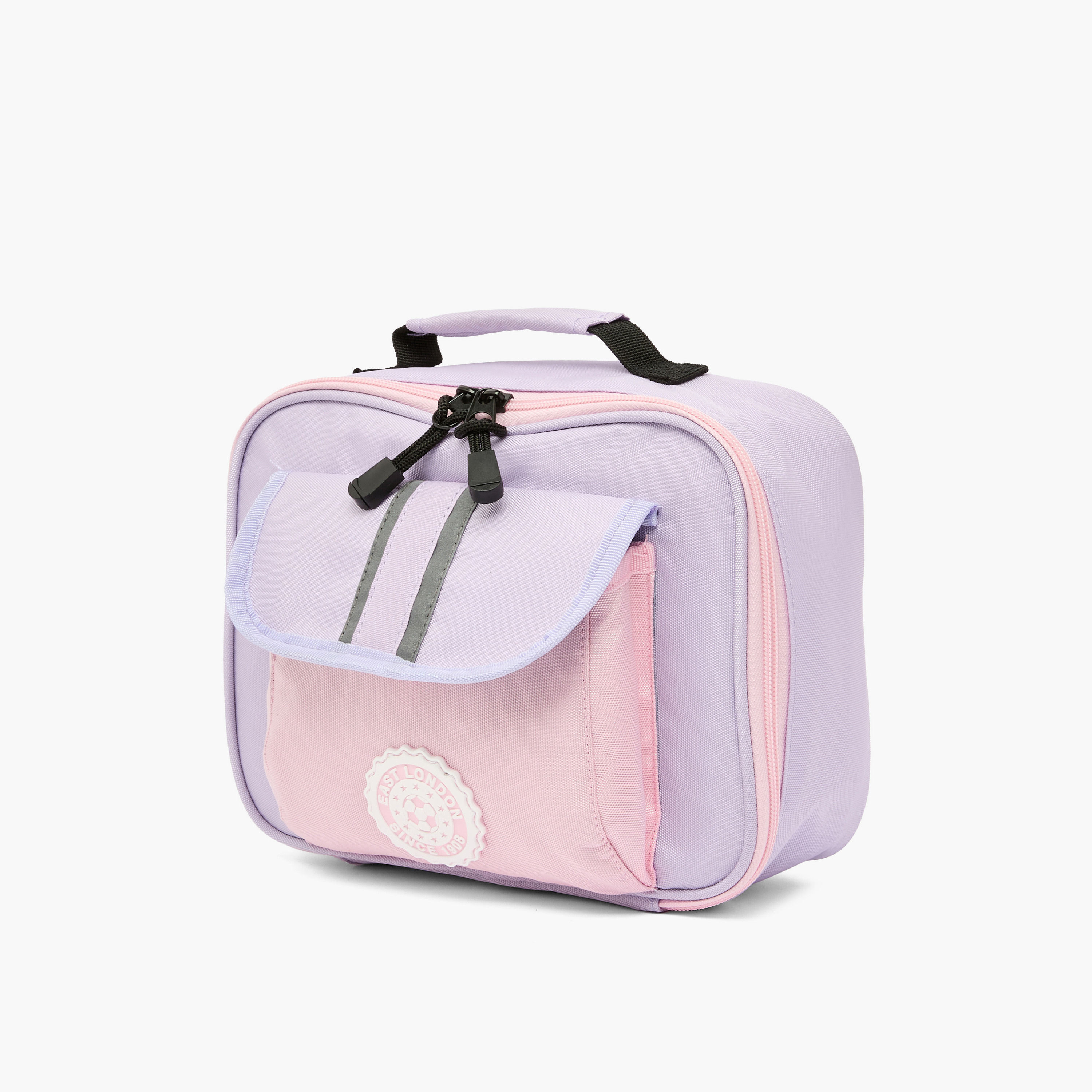 Lee Cooper Colourblock 3-Piece Trolley Bag for Kids 13+ Years with Pouch and Lunch Bag-school-bagsandbackpacks-trolleybags-image-16