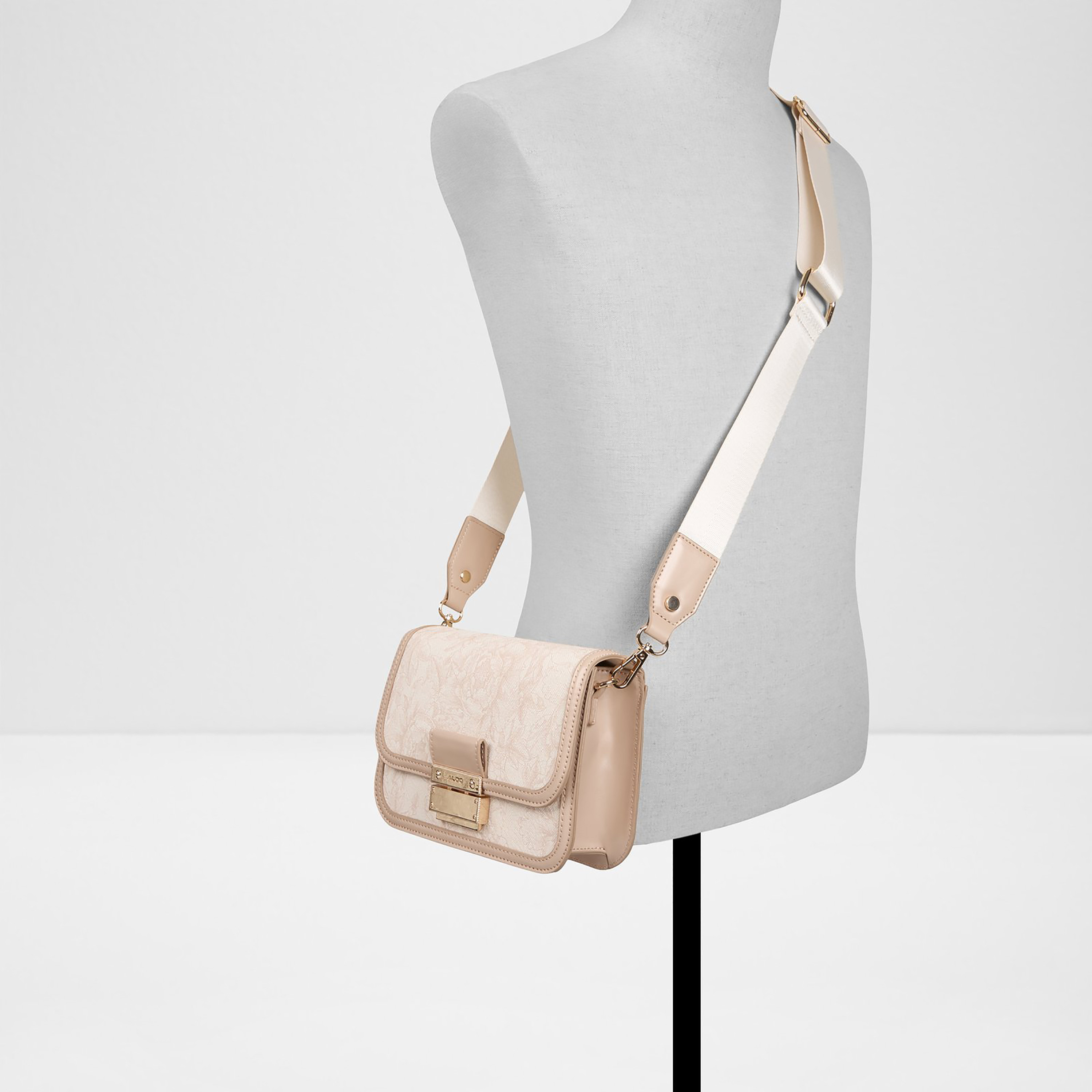 Aldo Tibialis Printed Crossbody Bag with Flap Closure and Adjustable Strap-women-bagsandwallets-handbags-image-4
