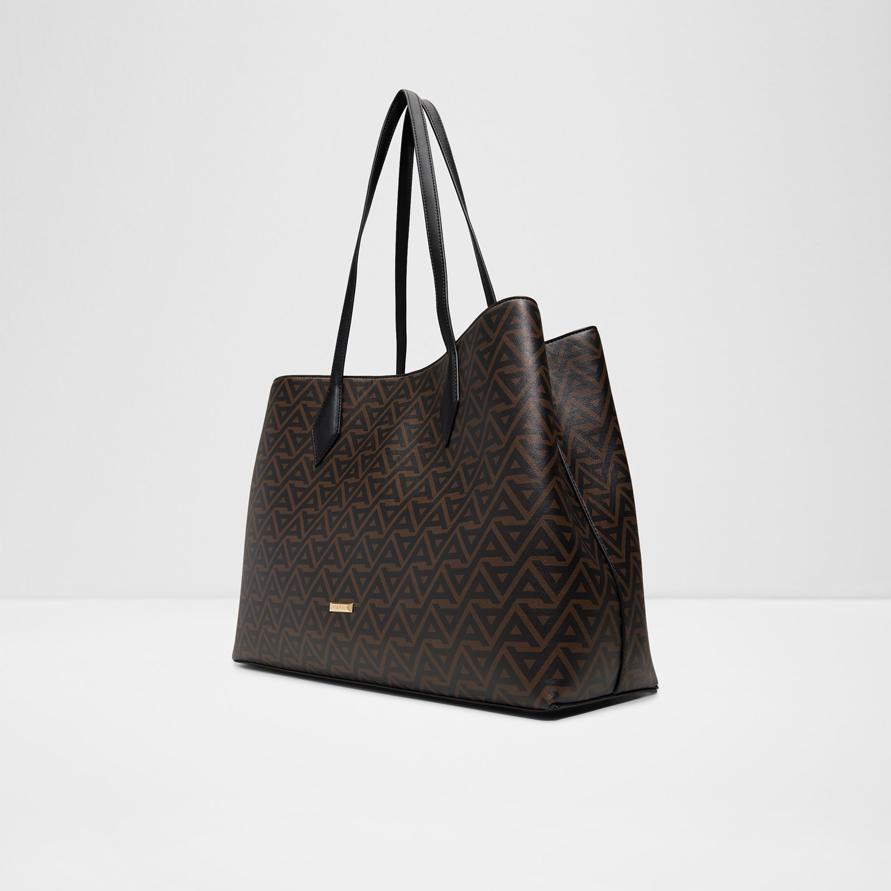 Aldo Maela Monogram Double Handle Tote Bag with Magnetic Closure-women-bagsandwallets-handbags-image-2