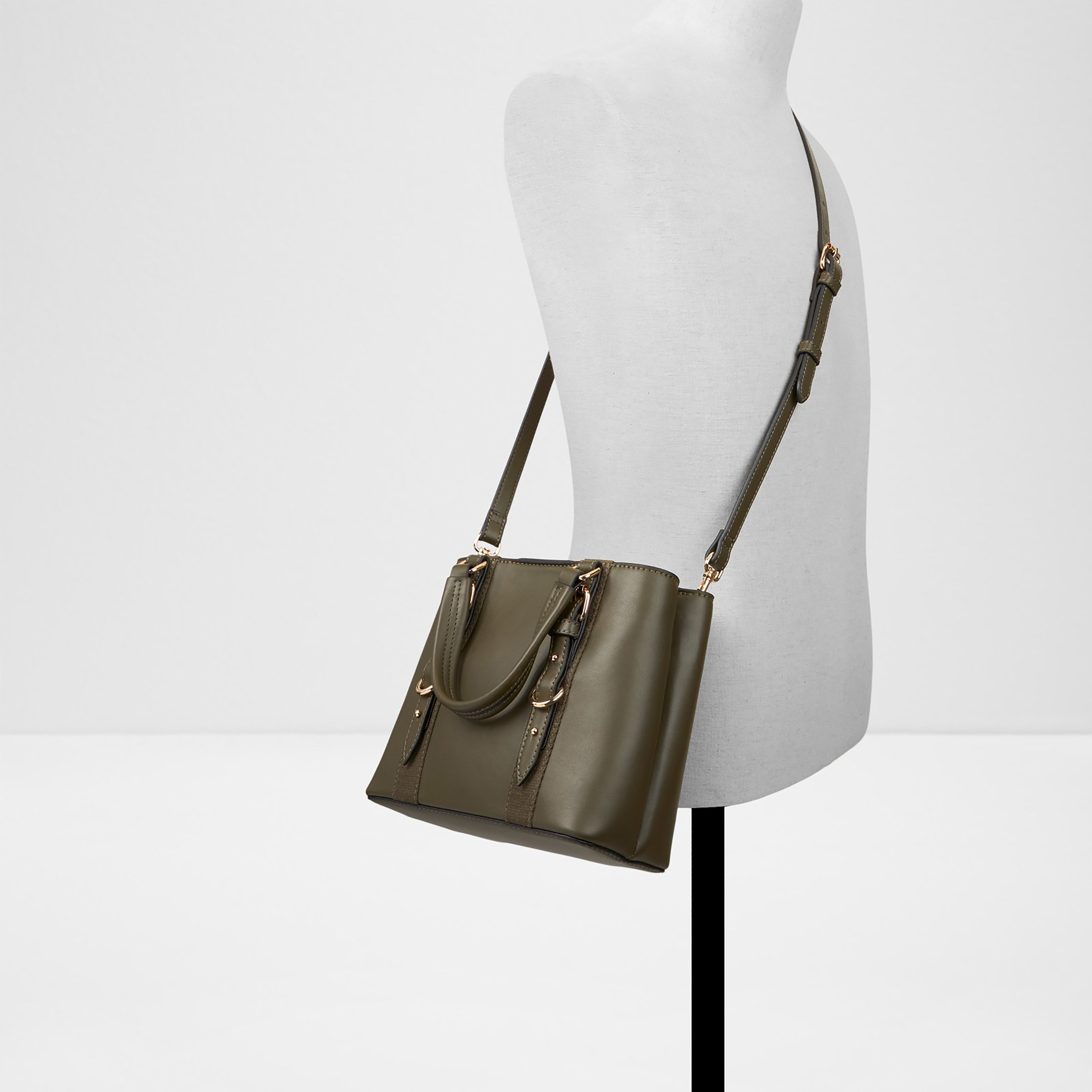 Aldo Maleah Plain Double Handle Tote Bag with Magnetic Closure & Adjustable Strap-women-bagsandwallets-handbags-image-4