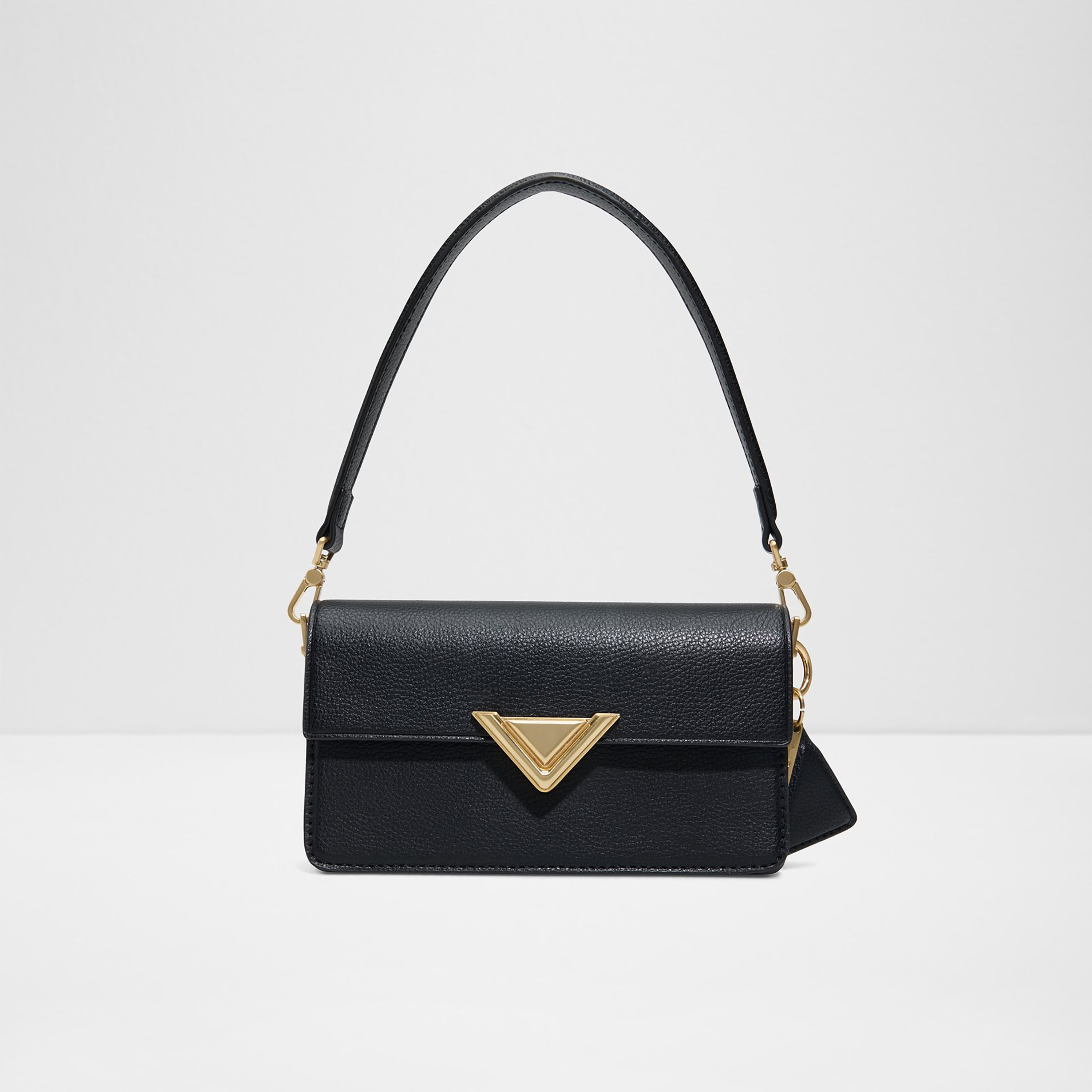 Aldo Luxecarry2.0 Textured Single Handle Shoulder Bag with Flap Closure & Strap-women-bagsandwallets-handbags-image-1