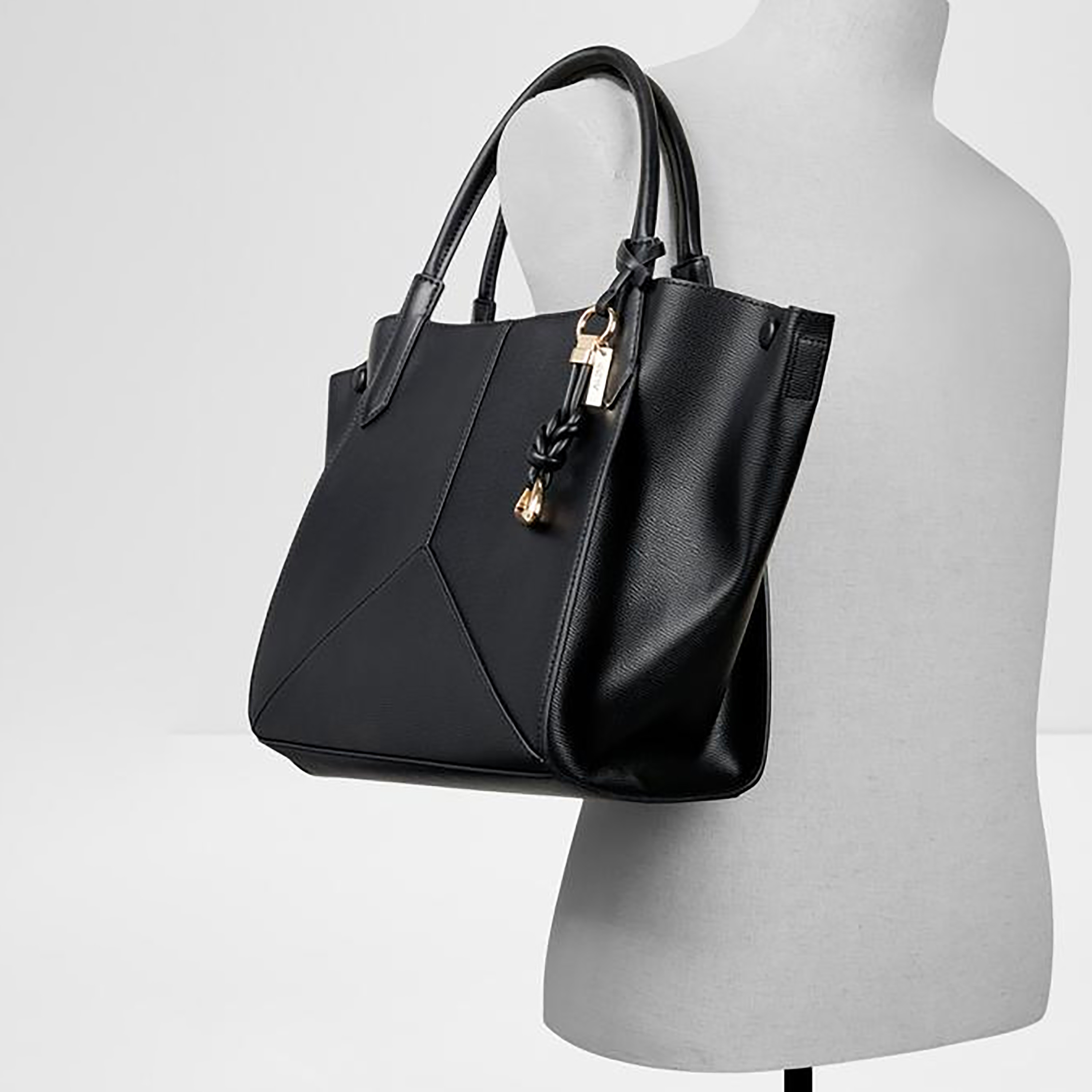Aldo Iveyma Plain Double Handle Tote Bag with Magnetic Closure-women-bagsandwallets-handbags-image-4