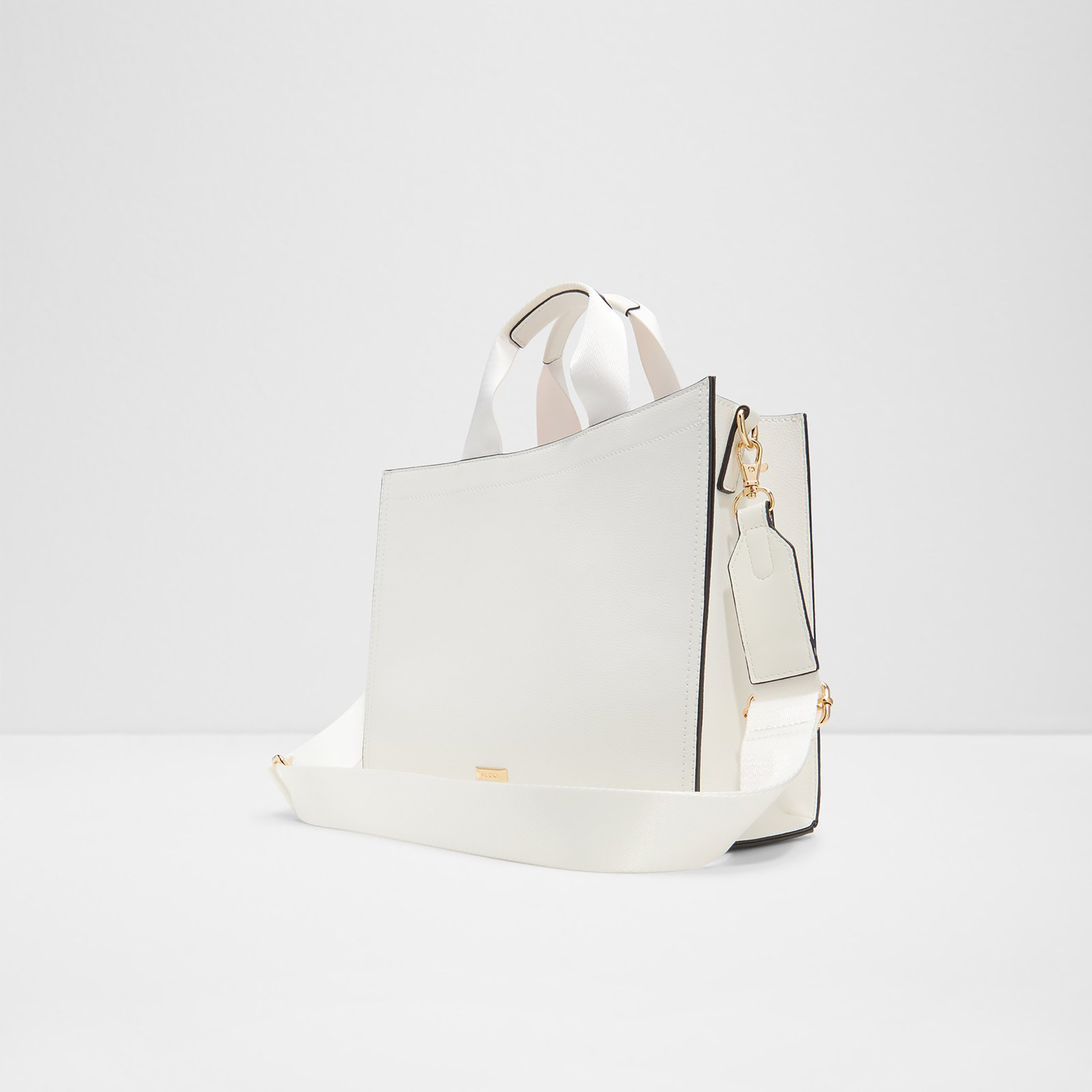 حقيبة حمل وحقيبة صغيرة من Aldo Mtl72 سادة بمقبضين وجيب علوي مفتوح وحزام قابل للتعديل-women-bagsandwallets-handbags-image-2