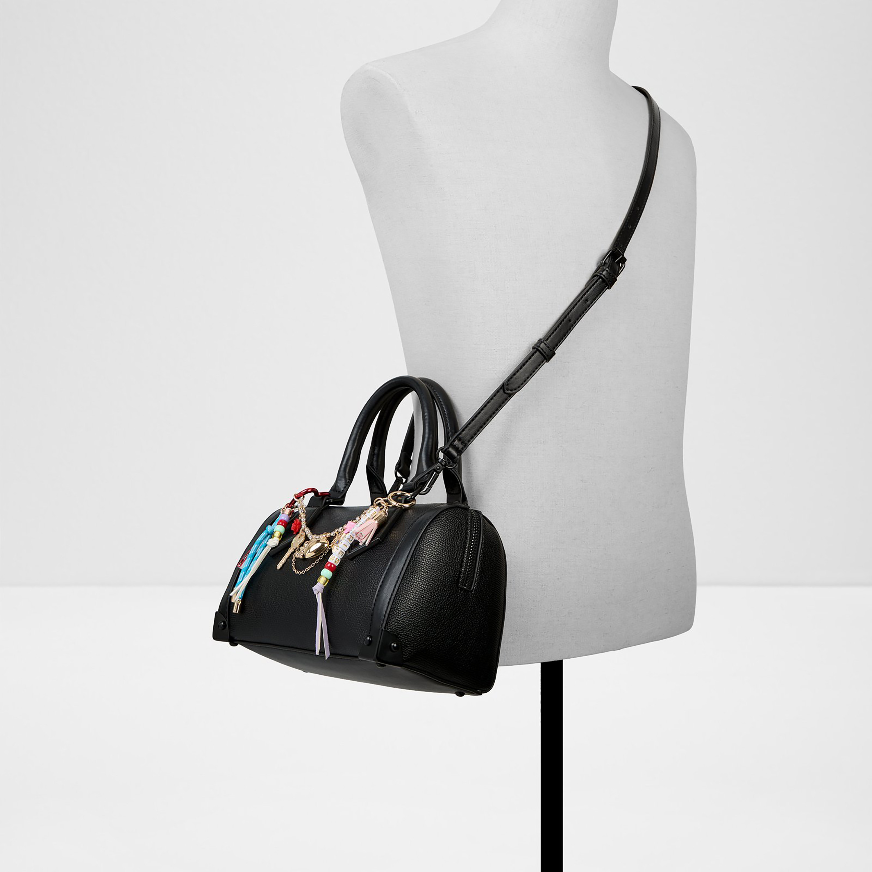 Aldo Plain Double Handle Crossbody Bag with Zip Closure and Detachable Strap-women-bagsandwallets-handbags-image-4