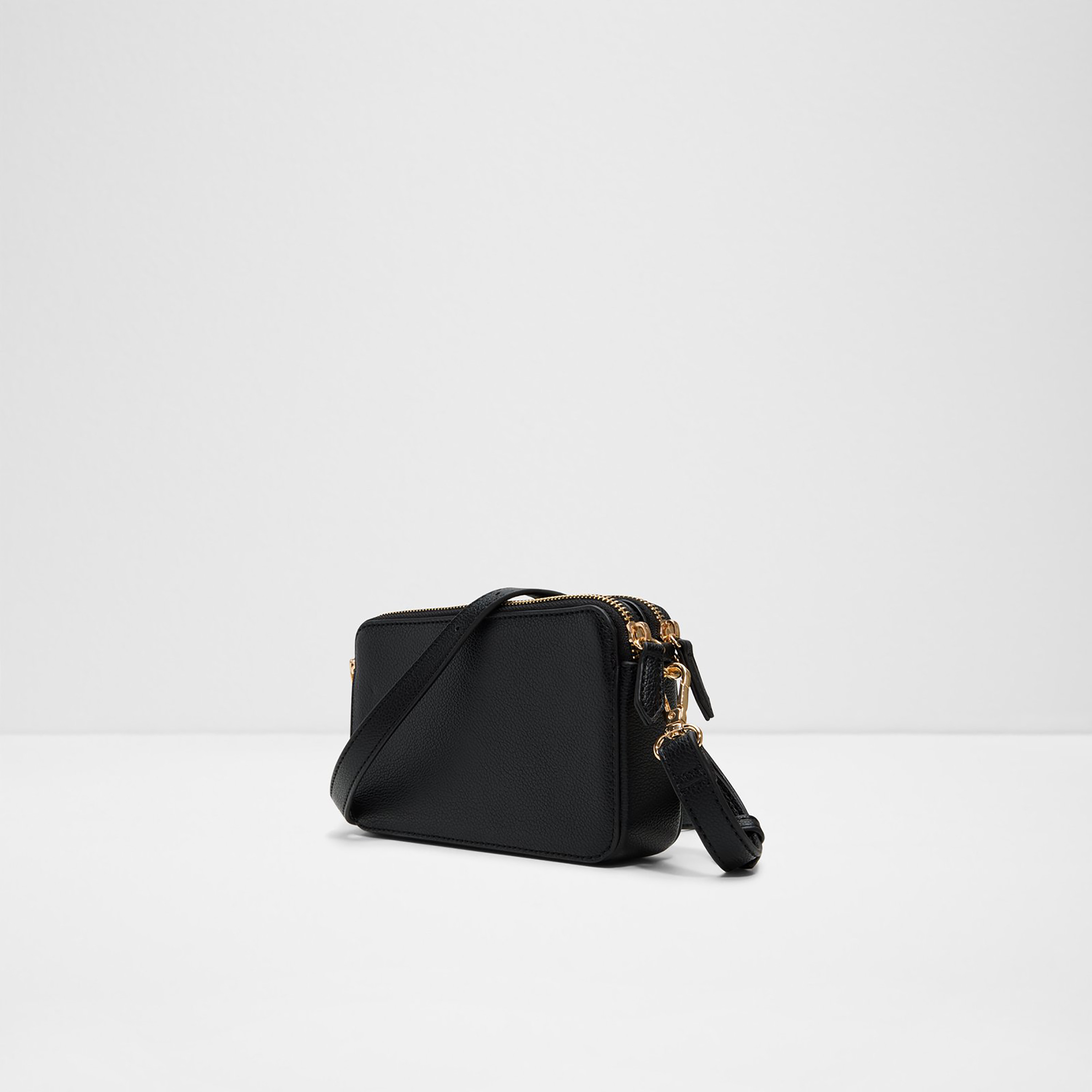 Aldo Ddemi Plain Crossbody Bag with Zip Closure and Adjustable Strap-women-bagsandwallets-handbags-image-2