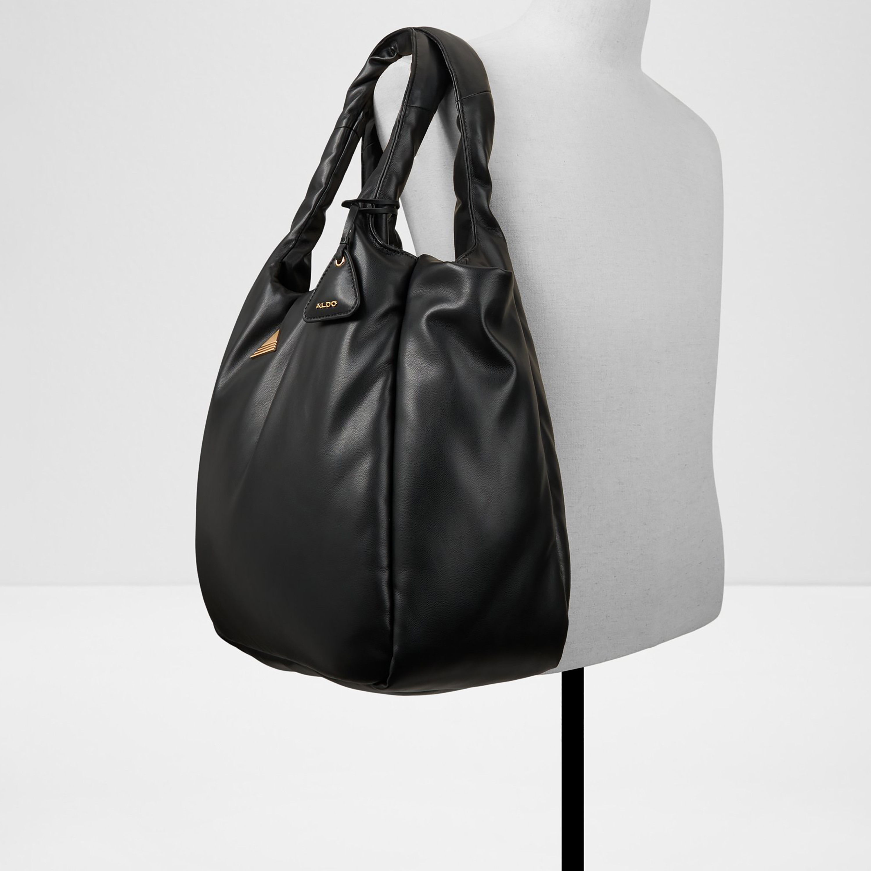 Aldo Ppuffcarryy Plain Double Handle Shoulder Bag with Open Top-women-bagsandwallets-handbags-image-4