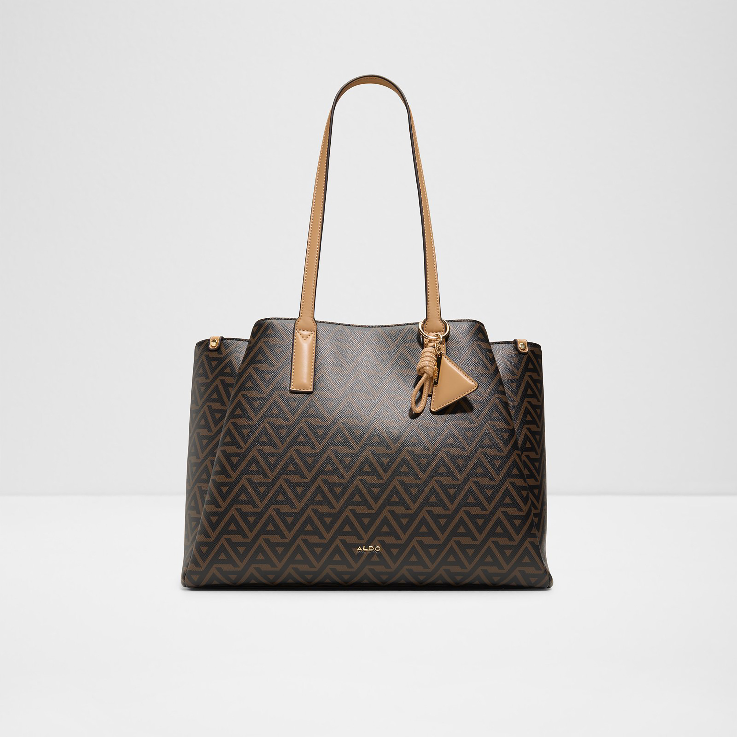 Aldo Abavas Monogram Double Handle Tote Bag with Zip Closure-women-bagsandwallets-handbags-image-1