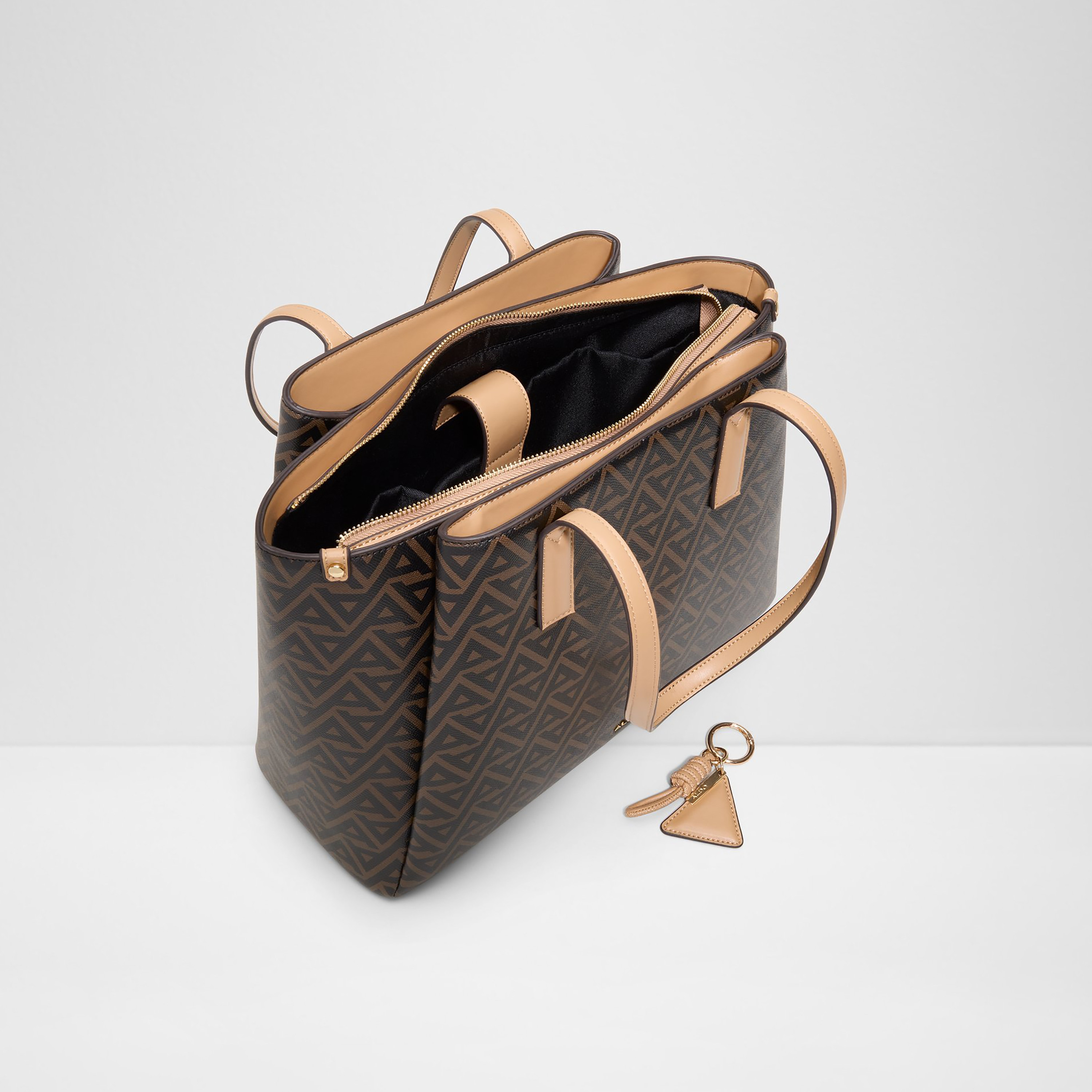 Aldo Abavas Monogram Double Handle Tote Bag with Zip Closure-women-bagsandwallets-handbags-image-3