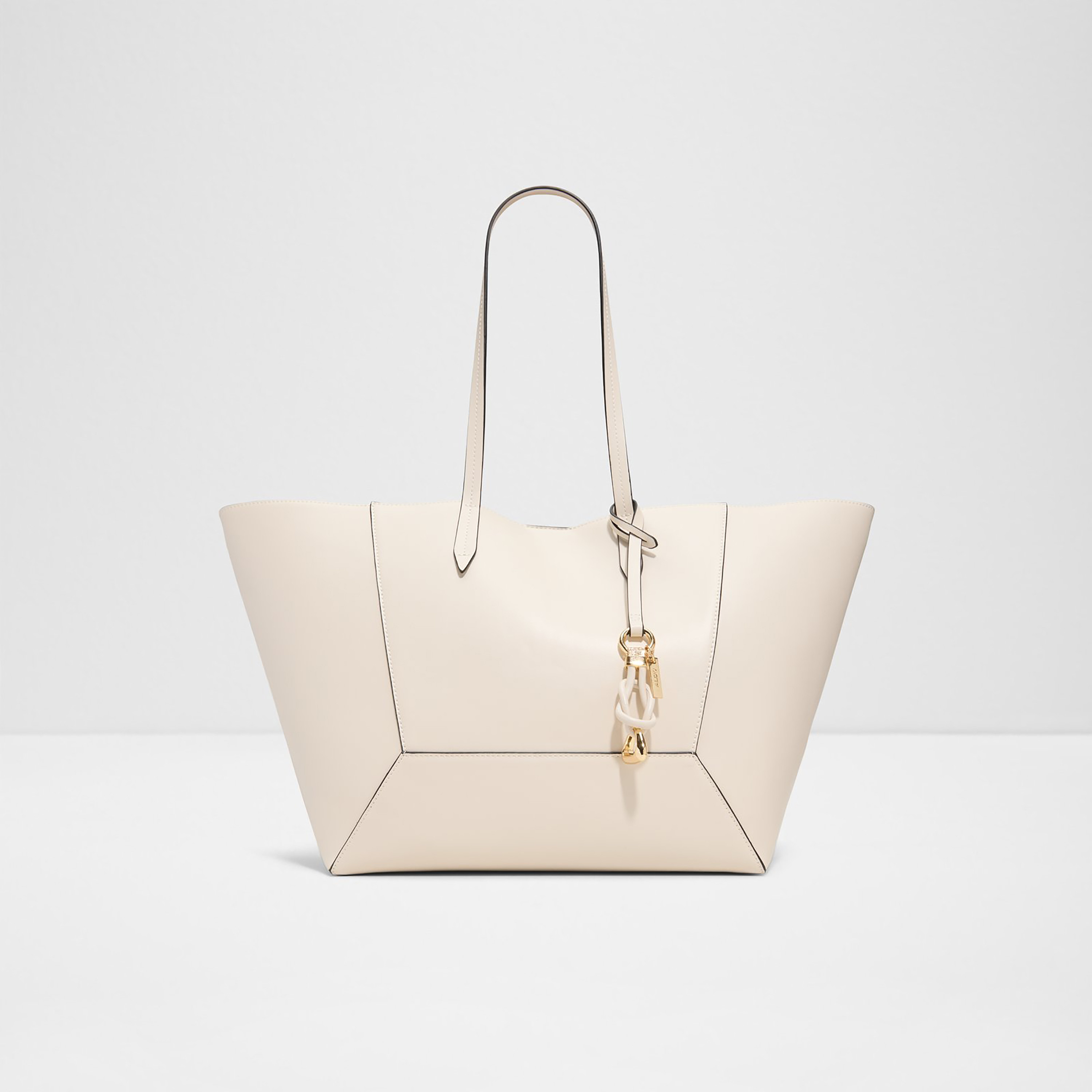Aldo Salubris Plain Double Handle Tote Bag & Pouch with Magnetic Closure-women-bagsandwallets-handbags-image-1