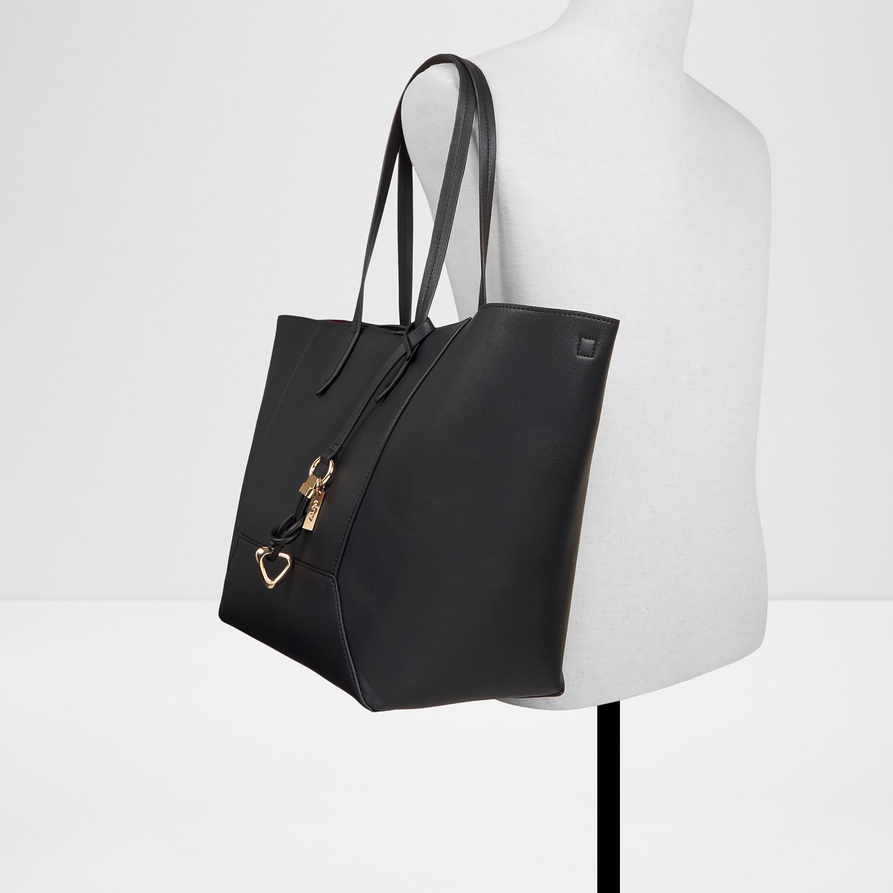 Aldo Salubris Plain Double Handle Tote Bag with Magnetic Closure-women-bagsandwallets-handbags-image-4