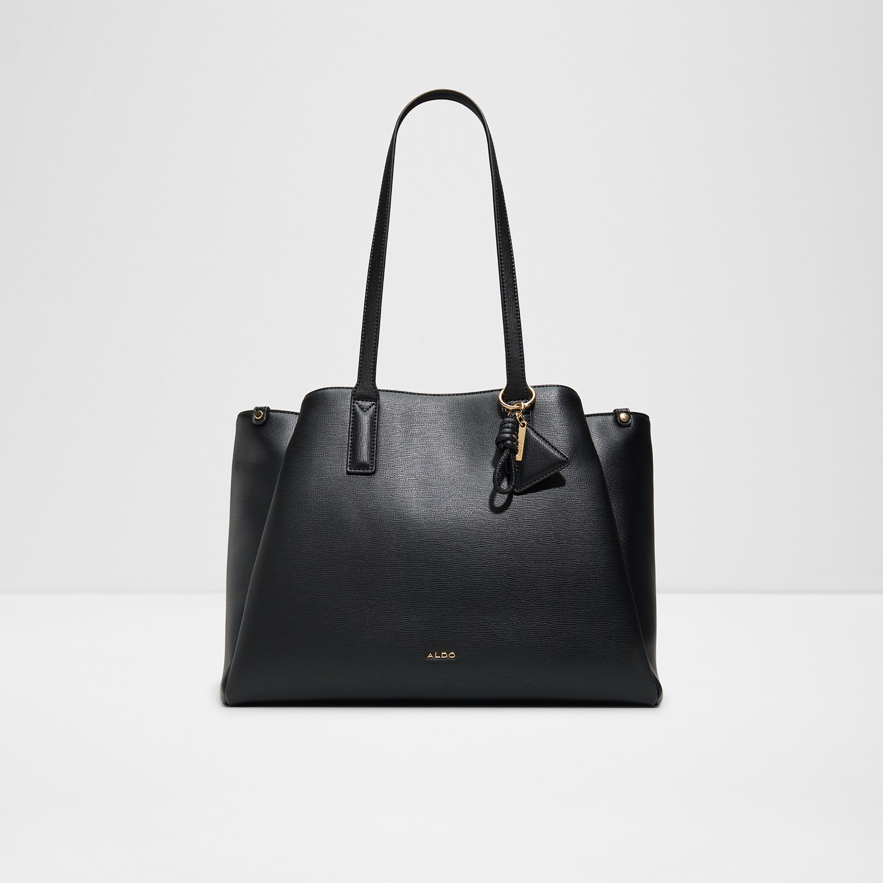 Aldo Abavas Textured Double Handle Tote Bag with Zip Closure-women-bagsandwallets-handbags-image-1