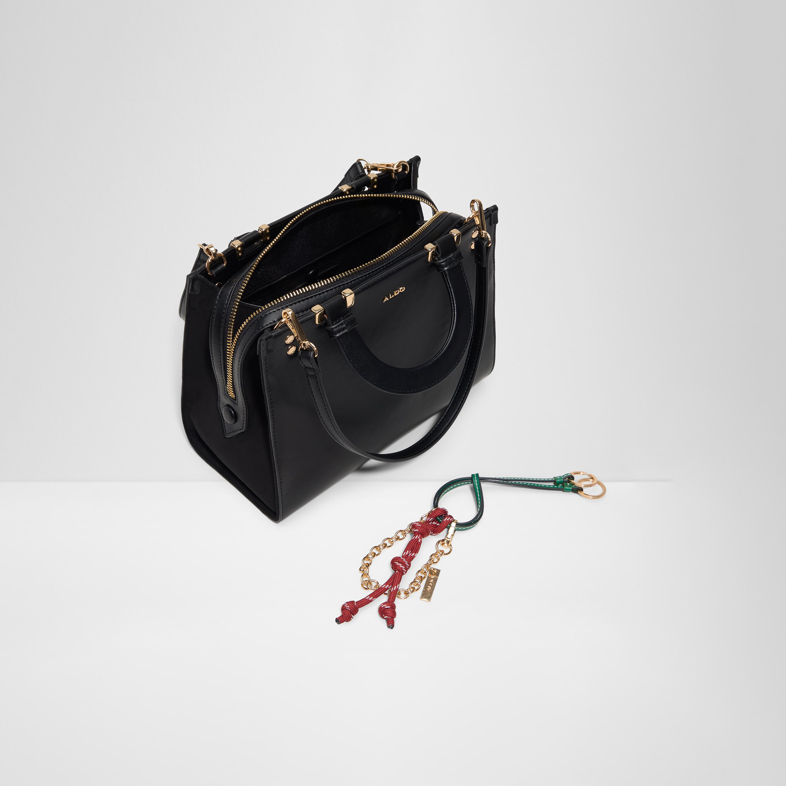 حقيبة ألدو ألماريسا سادة بمقبضين وسحاب إغلاق وحزام قابل للتعديل-women-bagsandwallets-handbags-image-3