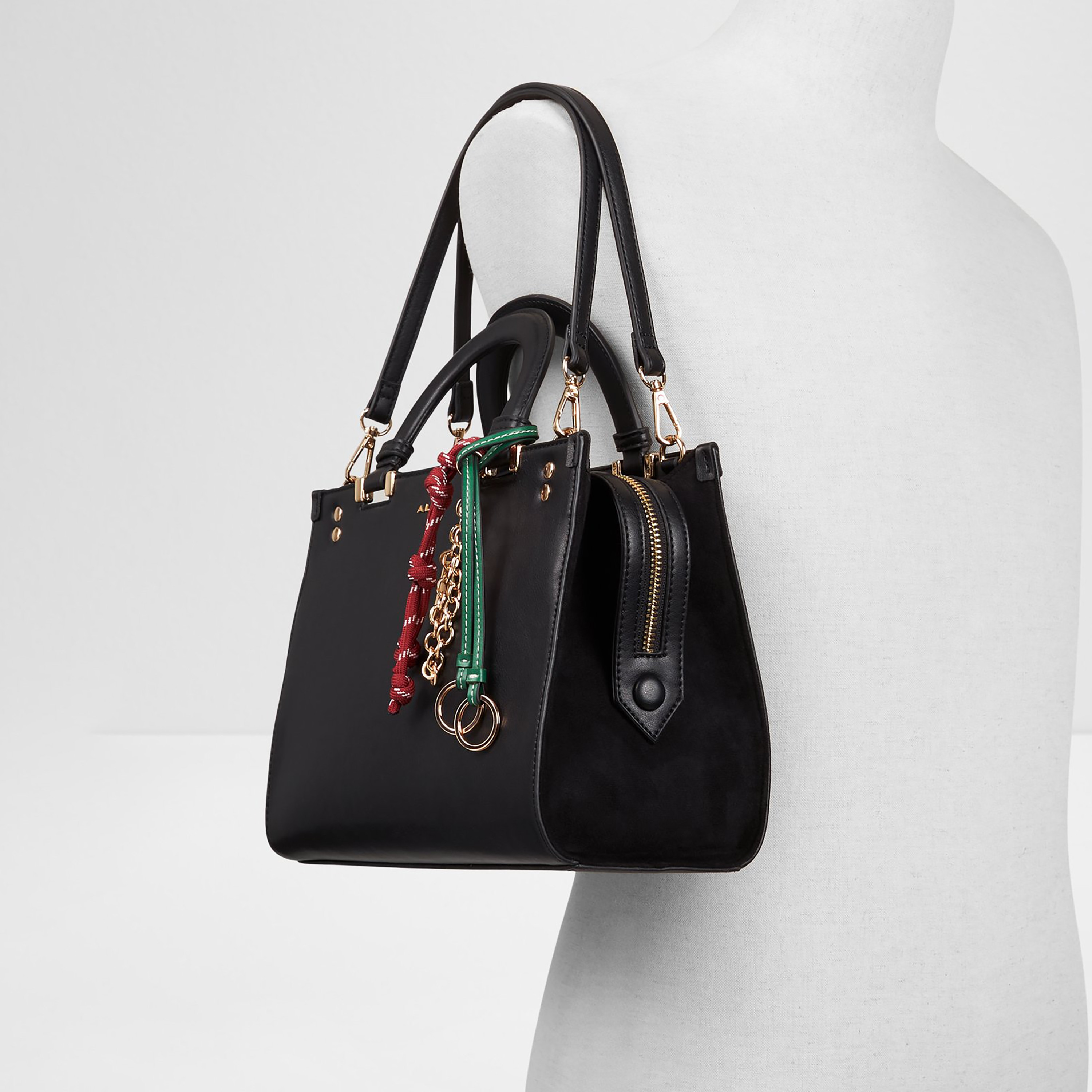 حقيبة ألدو ألماريسا سادة بمقبضين وسحاب إغلاق وحزام قابل للتعديل-women-bagsandwallets-handbags-image-4