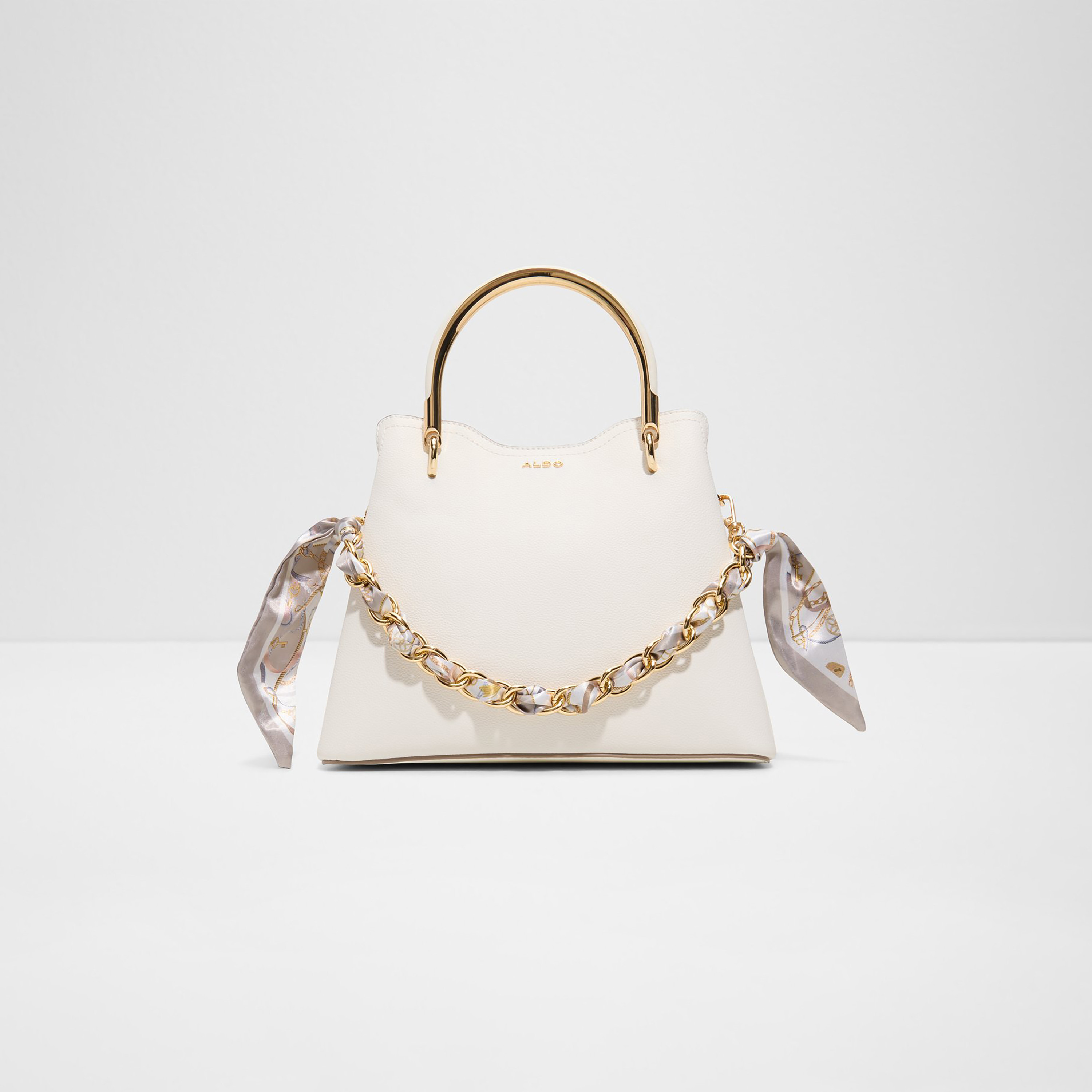 Aldo Arrayan Plain Double Handle Satchel Bag with Zip Closure & Adjustable Strap-women-bagsandwallets-handbags-image-1
