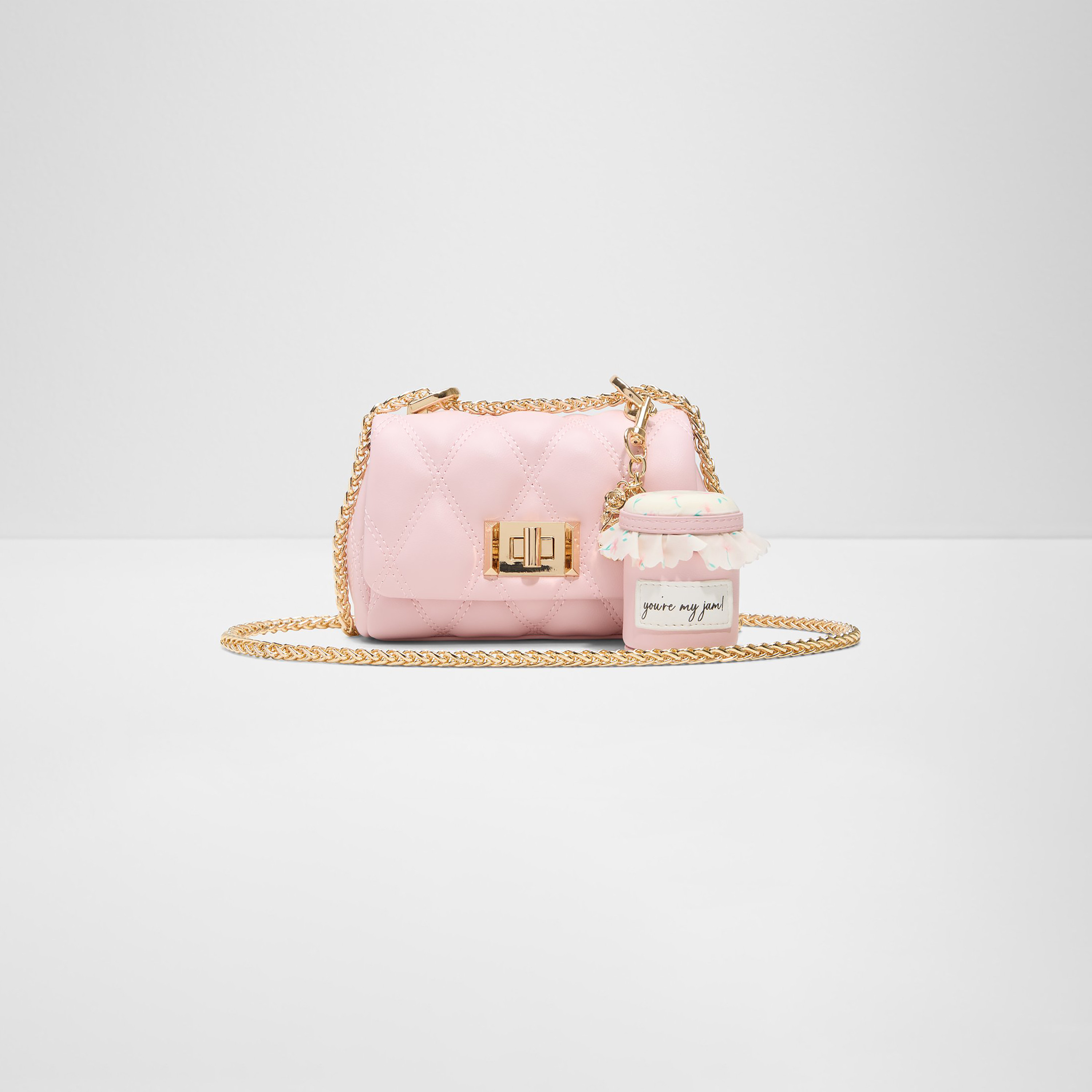 حقيبة كتف مبطنة من ألدو ميابينك مزودة بقفل دوار وحزام غير قابل للفصل-women-bagsandwallets-handbags-image-1
