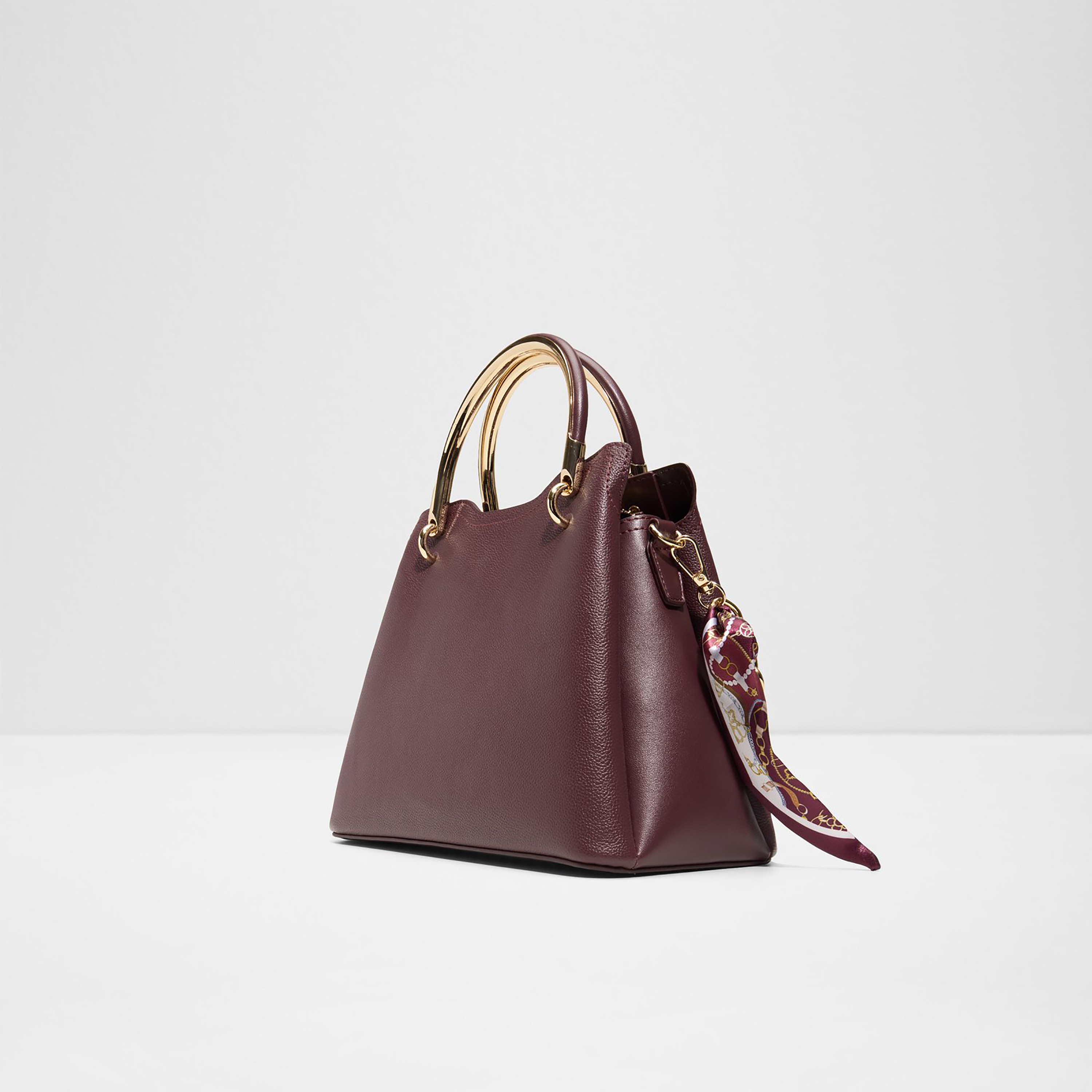 Aldo Arrayan Plain Double Handle Satchel Bag with Zip Closure & Adjustable Strap-women-bagsandwallets-handbags-image-2