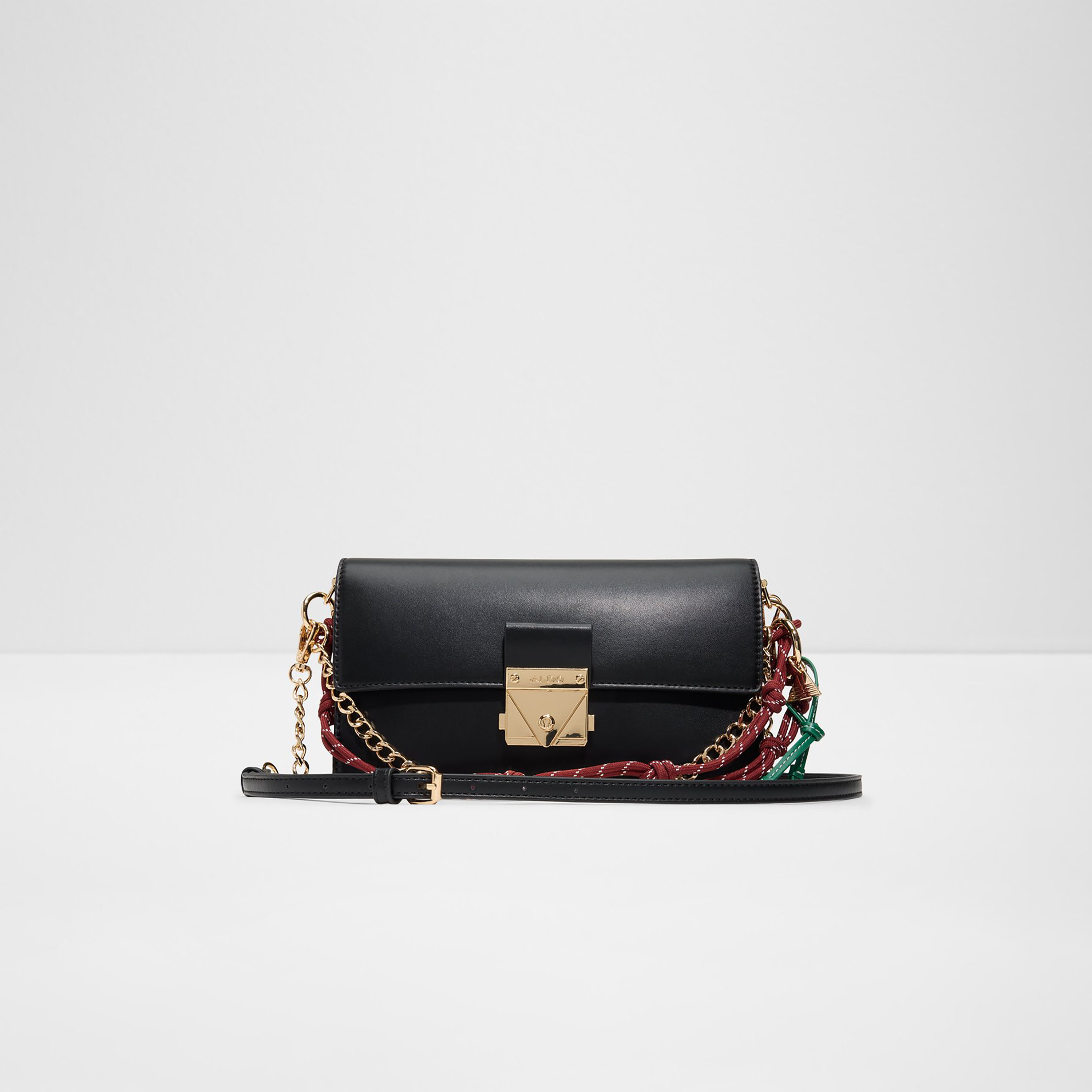 Aldo Evengelia Plain Crossbody Bag with Flap Closure and Adjustable Strap-women-bagsandwallets-handbags-image-1
