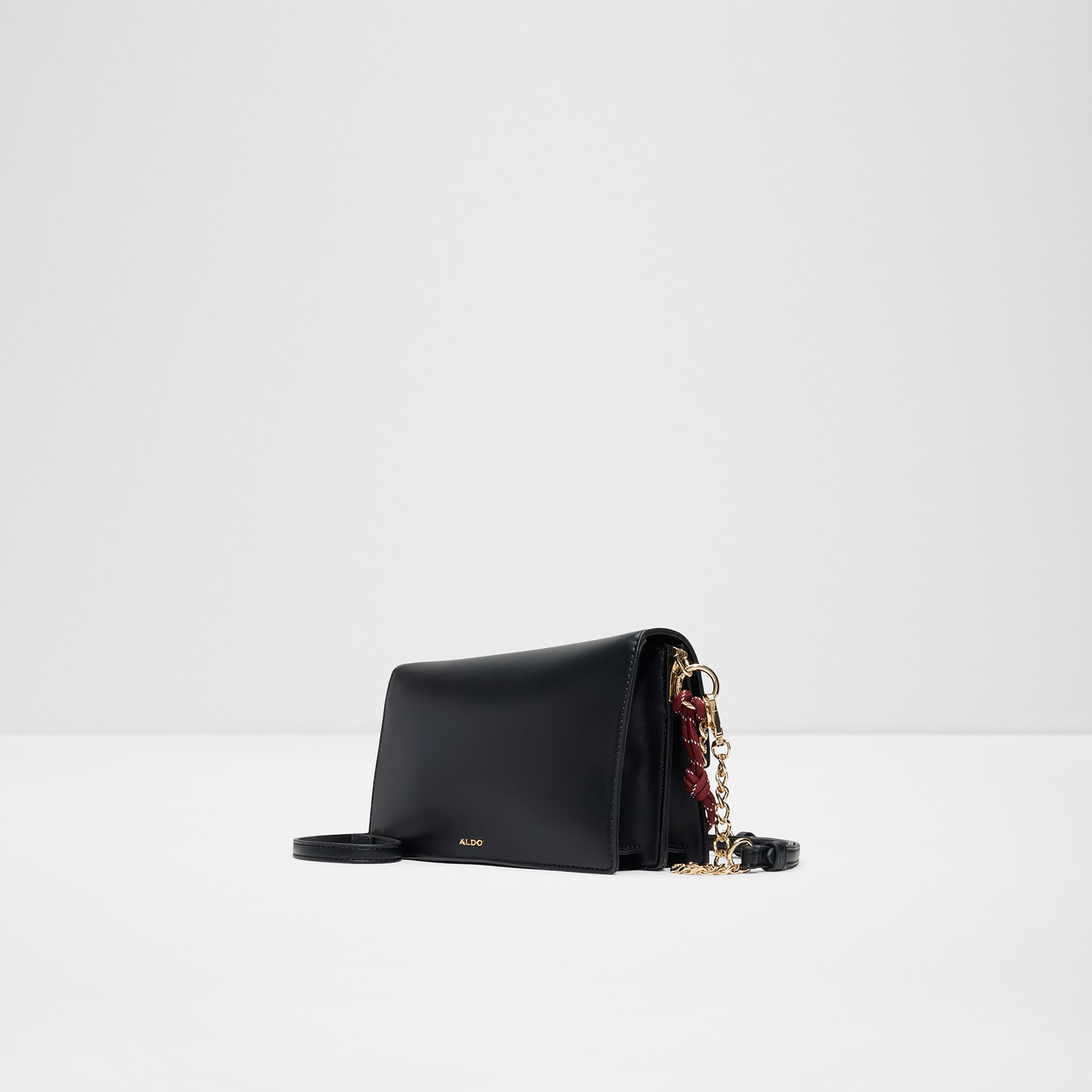 Aldo Evengelia Plain Crossbody Bag with Flap Closure and Adjustable Strap-women-bagsandwallets-handbags-image-2