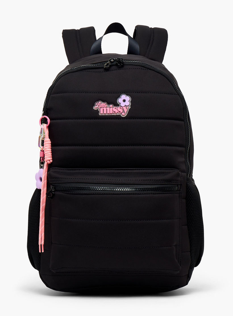 شنطة ظهر مبطنة بقسم مبطن للابتوب للأطفال بعمر 13 سنة فما فوق من ليتيل ميسي-school-bagsandbackpacks-backpacks-image-1