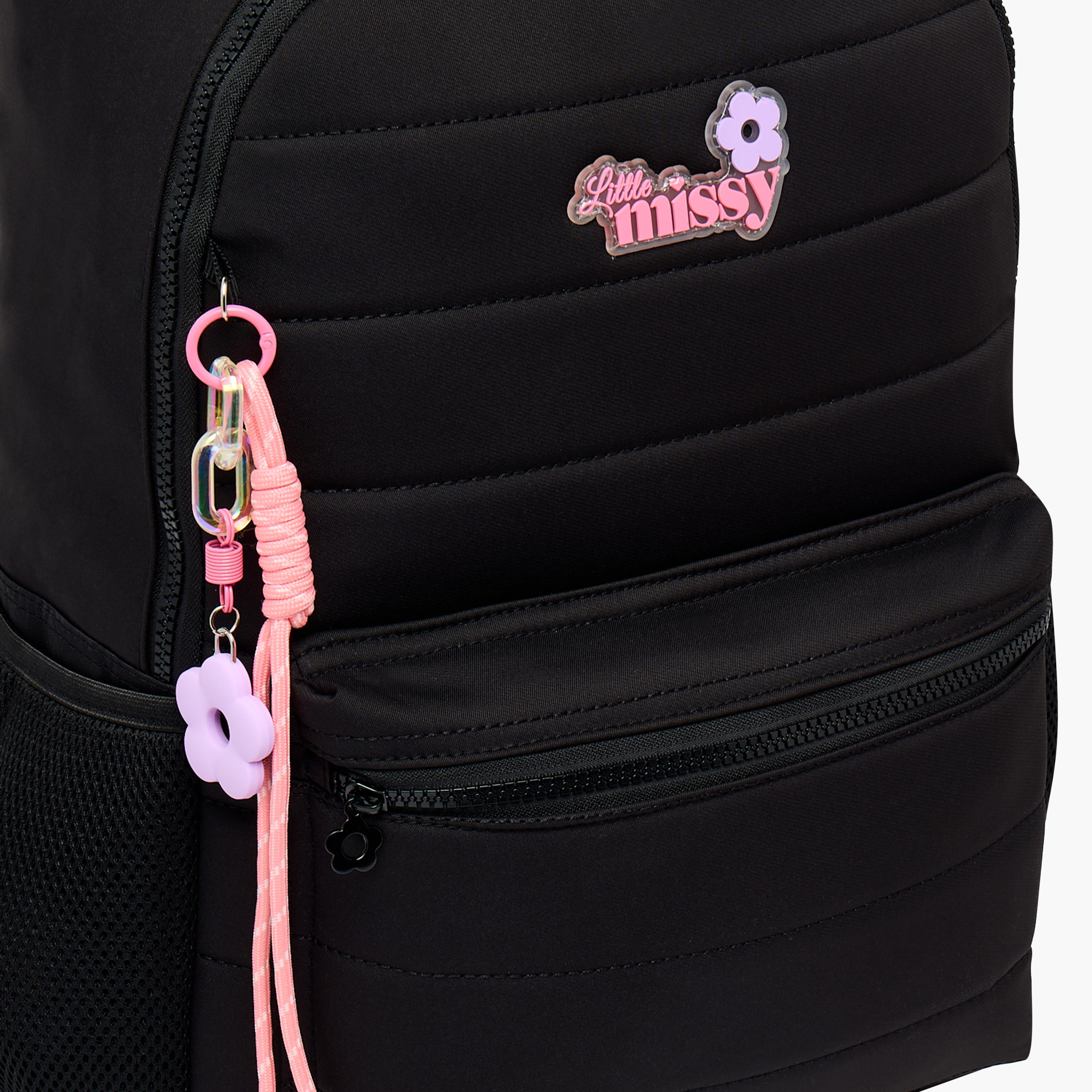 شنطة ظهر مبطنة بقسم مبطن للابتوب للأطفال بعمر 13 سنة فما فوق من ليتيل ميسي-school-bagsandbackpacks-backpacks-image-4