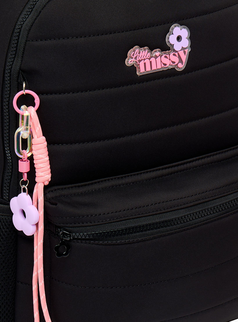 شنطة ظهر مبطنة بقسم مبطن للابتوب للأطفال بعمر 13 سنة فما فوق من ليتيل ميسي-school-bagsandbackpacks-backpacks-image-4