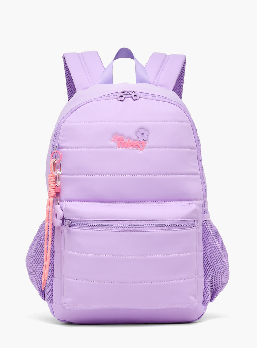 شنطة ظهر مبطنة بقسم مبطن للابتوب للأطفال بعمر 13 سنة فما فوق من ليتيل ميسي-school-bagsandbackpacks-backpacks-image-1