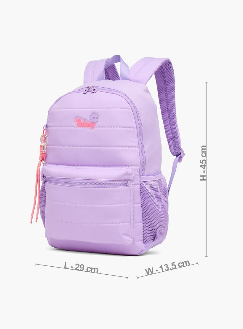 شنطة ظهر مبطنة بقسم مبطن للابتوب للأطفال بعمر 13 سنة فما فوق من ليتيل ميسي-school-bagsandbackpacks-backpacks-image-6