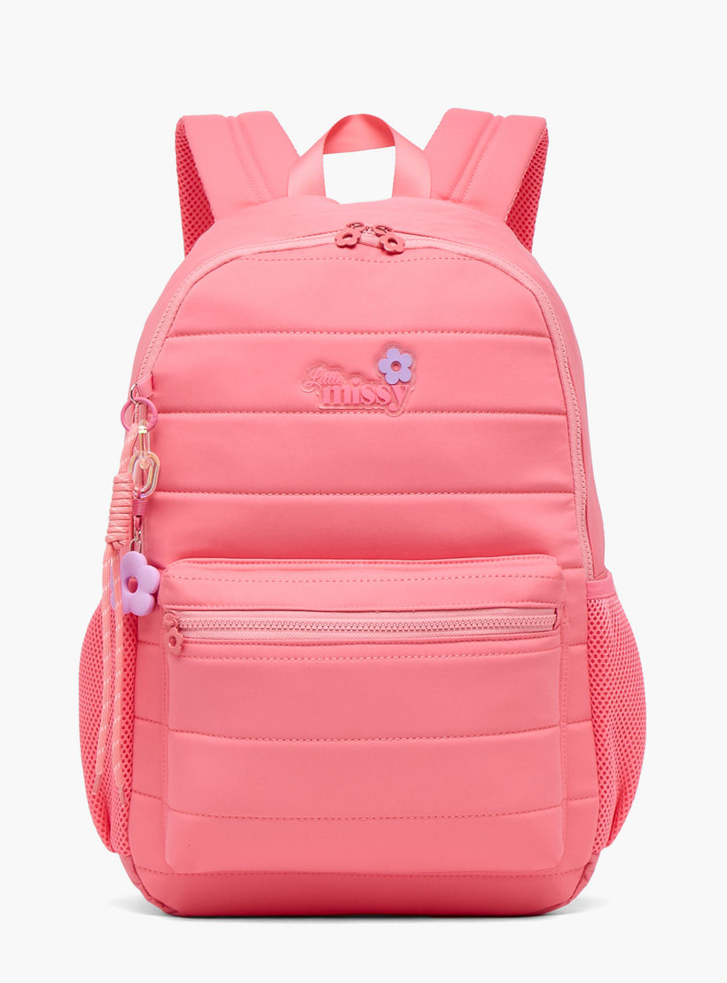 شنطة ظهر مبطنة بقسم مبطن للابتوب للأطفال بعمر 13 سنة فما فوق من ليتيل ميسي-school-bagsandbackpacks-backpacks-image-1