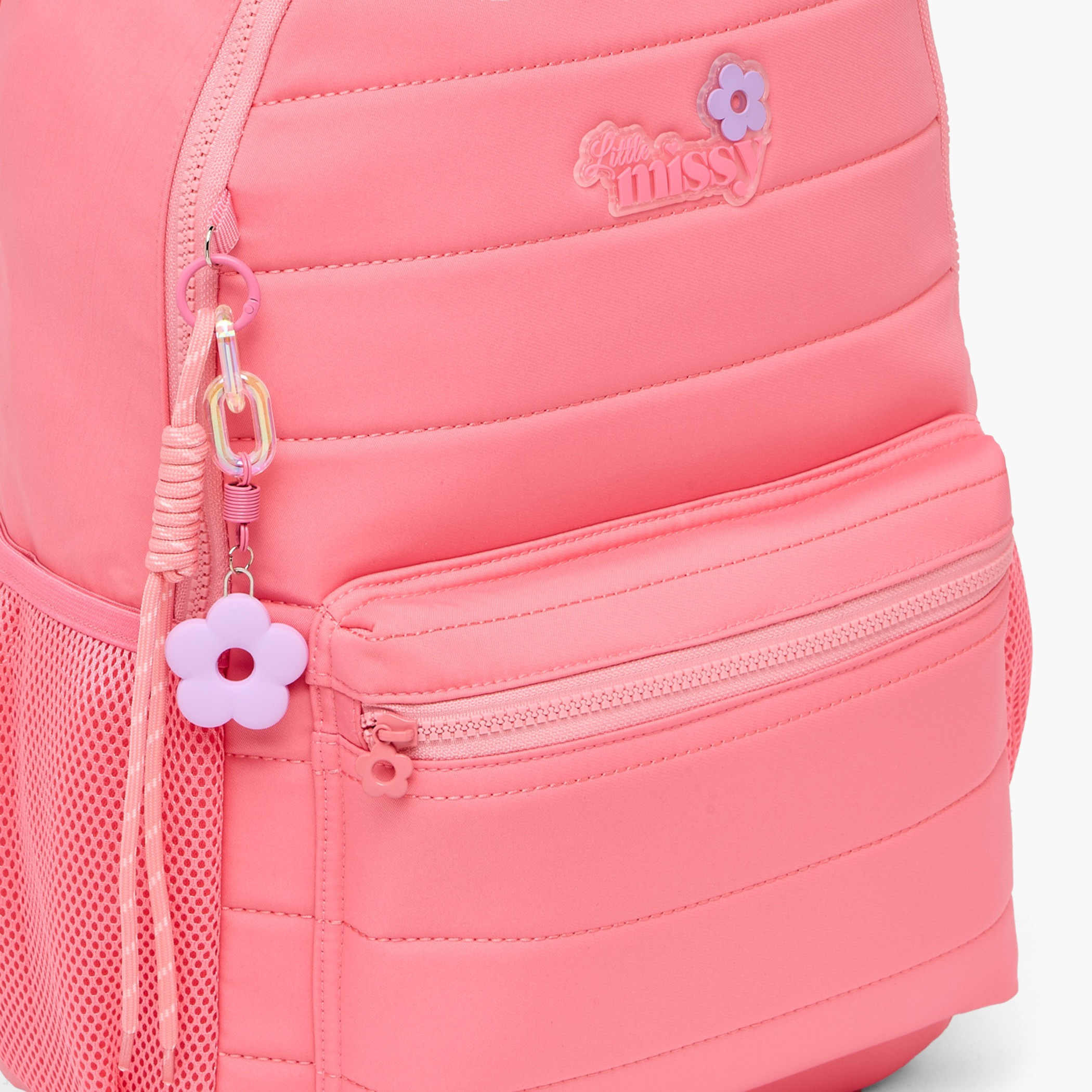 شنطة ظهر مبطنة بقسم مبطن للابتوب للأطفال بعمر 13 سنة فما فوق من ليتيل ميسي-school-bagsandbackpacks-backpacks-image-4