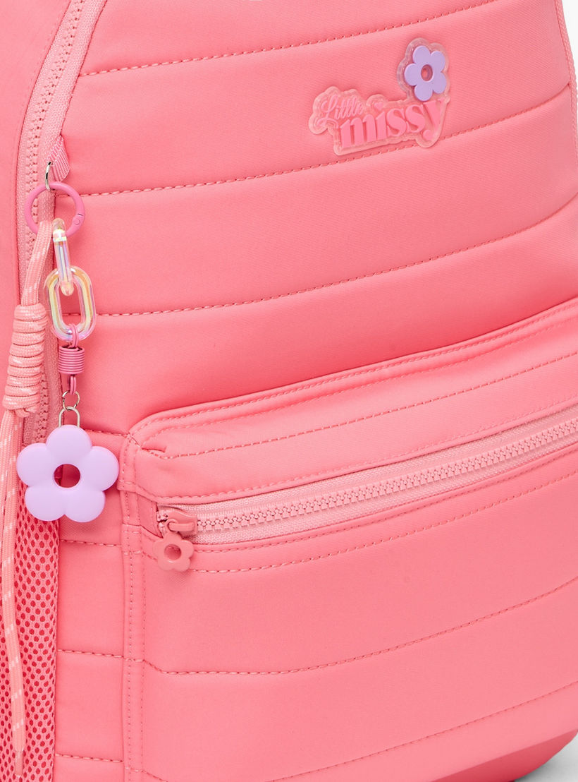 شنطة ظهر مبطنة بقسم مبطن للابتوب للأطفال بعمر 13 سنة فما فوق من ليتيل ميسي-school-bagsandbackpacks-backpacks-image-4