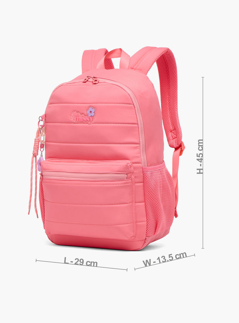 شنطة ظهر مبطنة بقسم مبطن للابتوب للأطفال بعمر 13 سنة فما فوق من ليتيل ميسي-school-bagsandbackpacks-backpacks-image-6