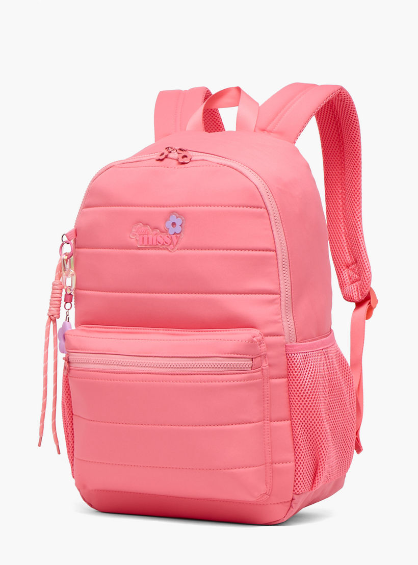 شنطة ظهر مبطنة بقسم مبطن للابتوب للأطفال بعمر 13 سنة فما فوق من ليتيل ميسي-school-bagsandbackpacks-backpacks-image-7