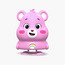 Gloo Wind Upz Mini Cheer Bear Figurine Toy-toys-playfigures-actionfigures-image-1