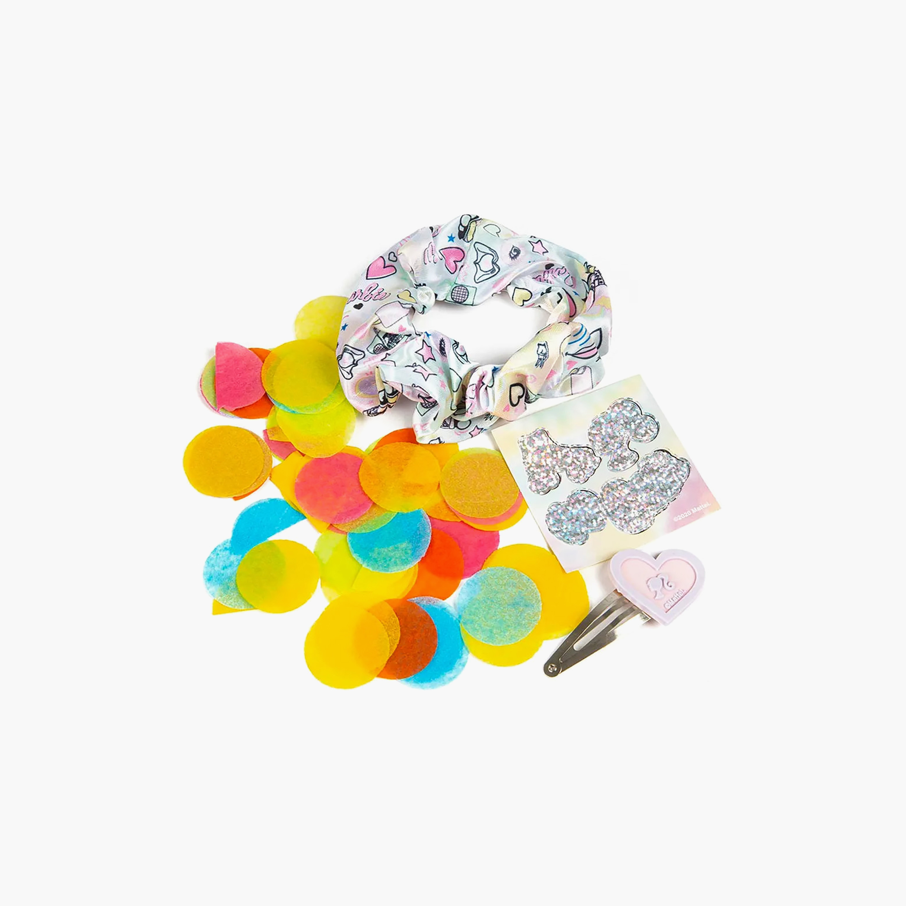 Gloo Barbie Colour Reveal Surprise Hair Accessory Set-girls-accessories-hairaccessories-image-2
