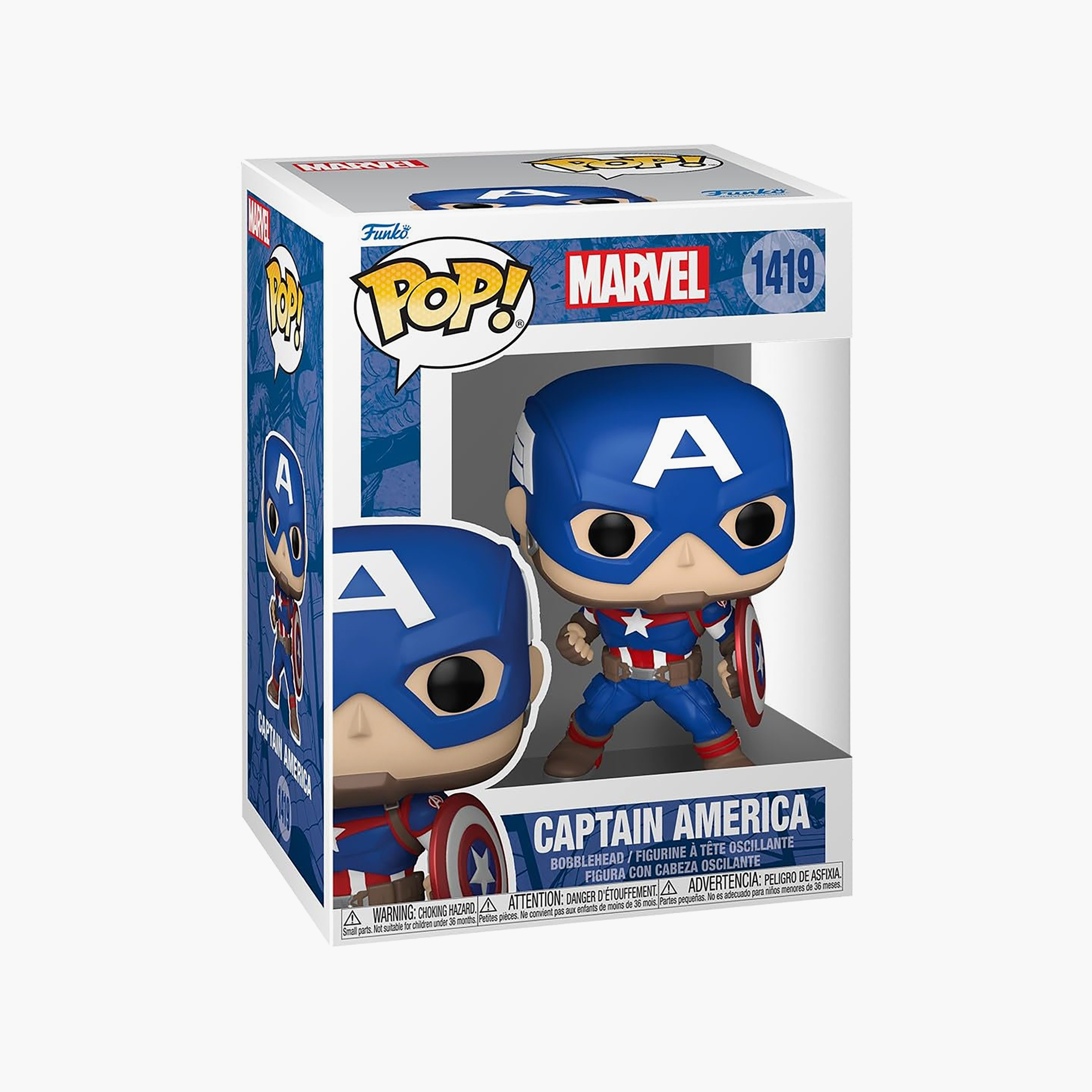 Funko Pop! Captain America Action Figurine-toys-playfigures-actionplaysets-image-7