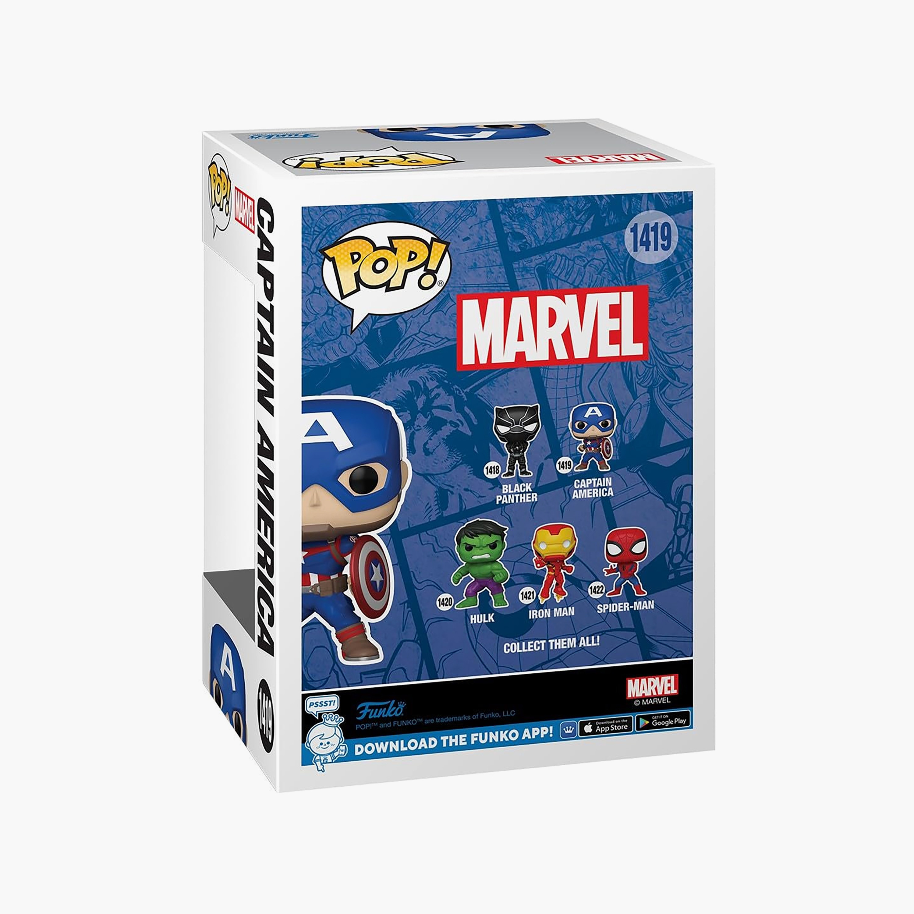 Funko Pop! Captain America Action Figurine-toys-playfigures-actionplaysets-image-8