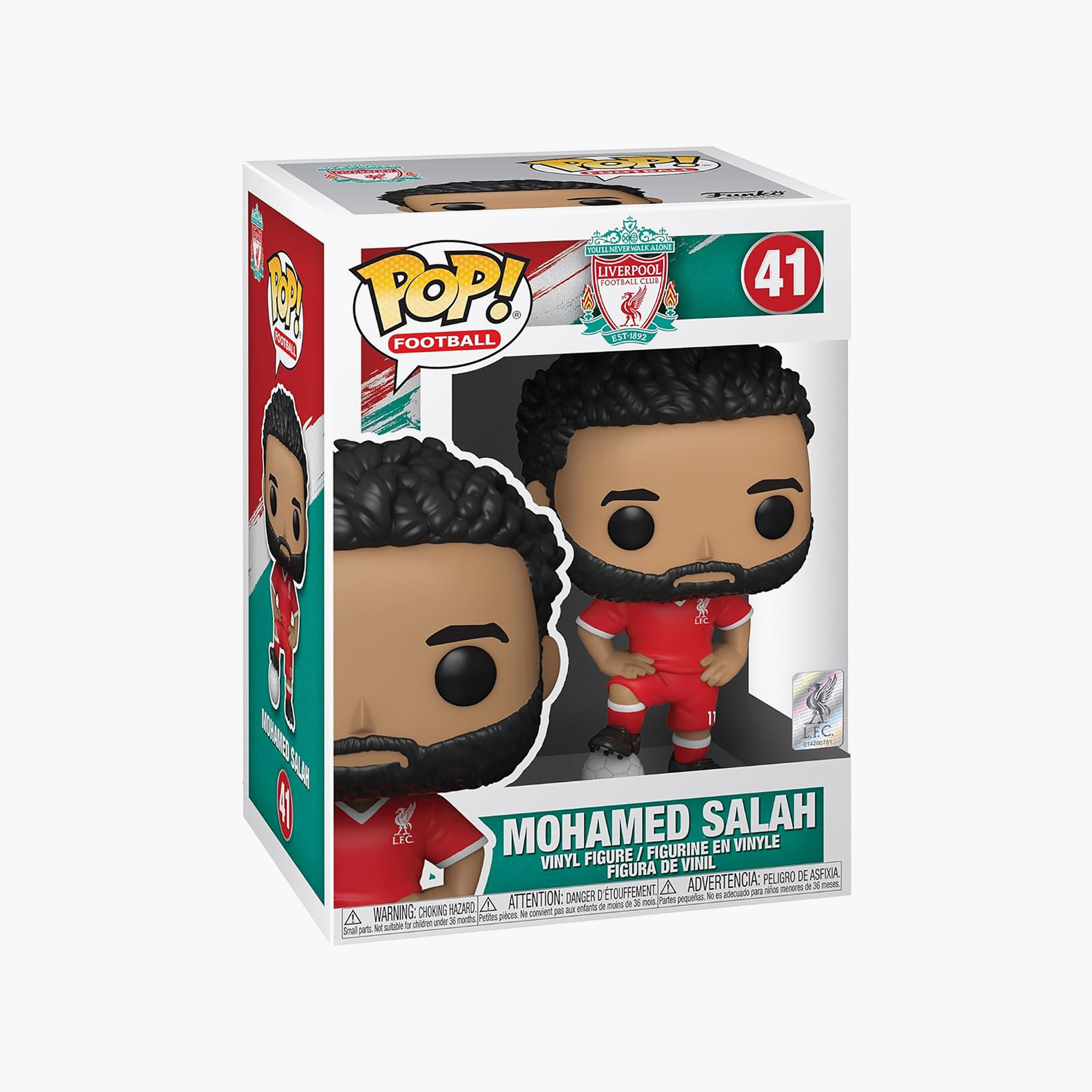 Funko Pop! Football Liverpool FC Mohamed Salah Vinyl Figure-toys-playfigures-actionplaysets-image-8