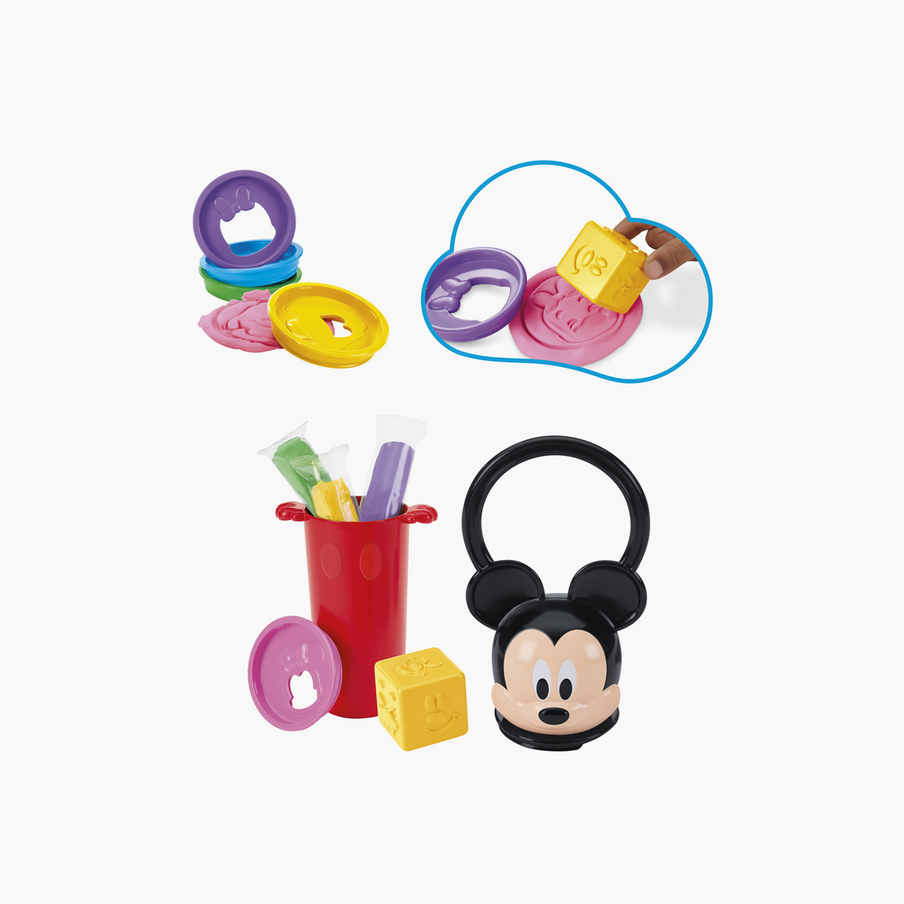 Play-Doh Mickey Mouse Clubhouse Happy Stackable Toy Set-toys-educational-doughtoys-image-1