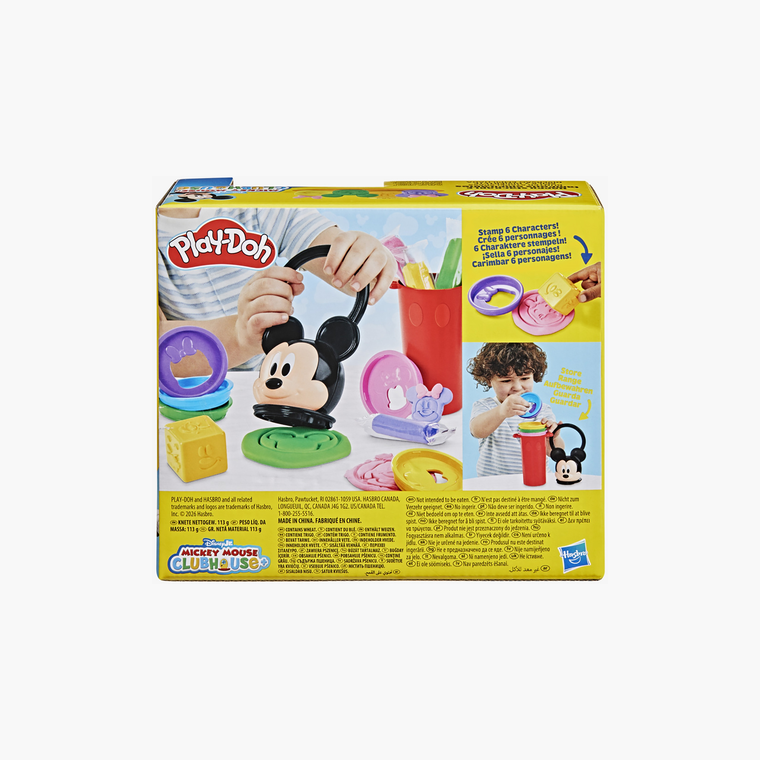 Play-Doh Mickey Mouse Clubhouse Happy Stackable Toy Set-toys-educational-doughtoys-image-8