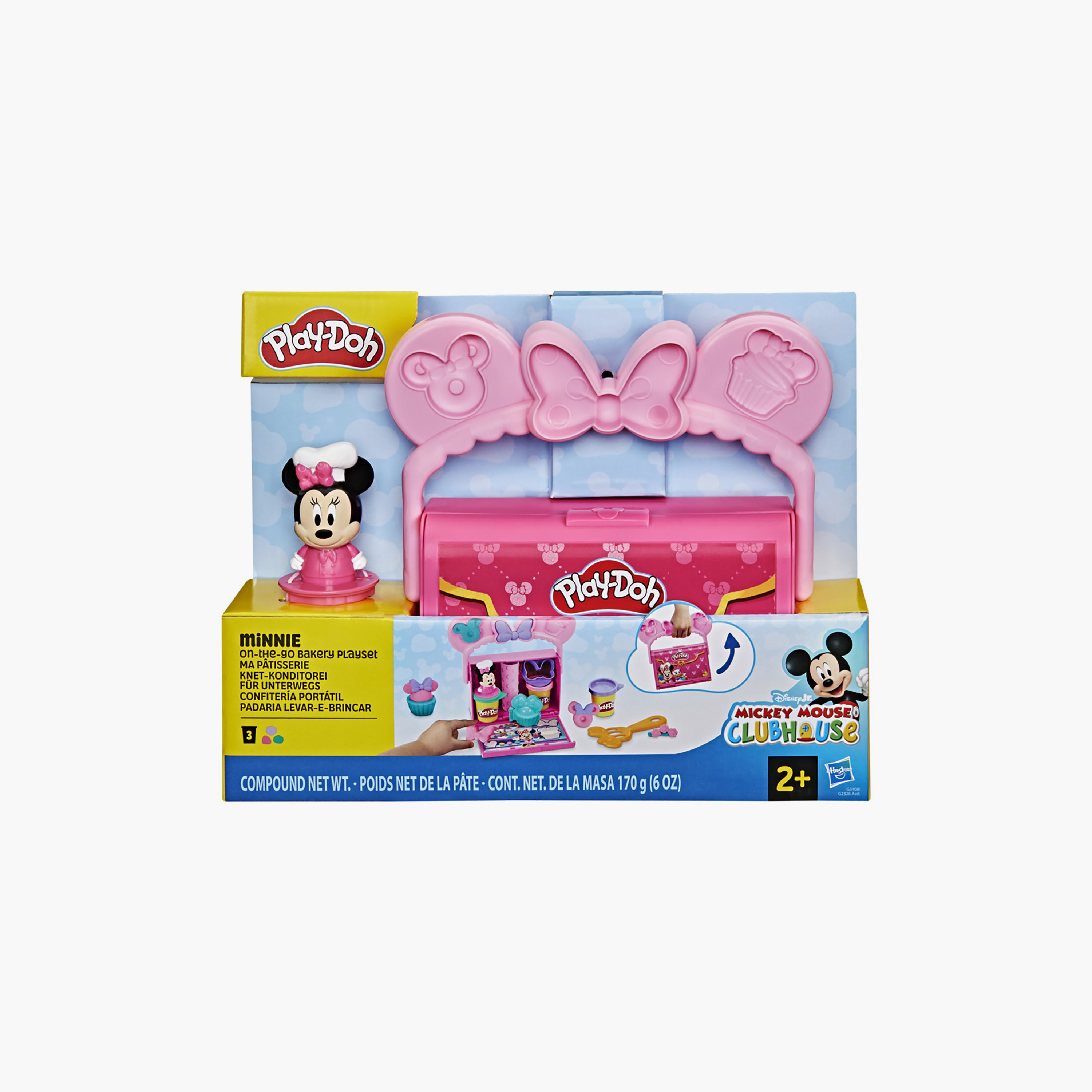 مجموعة لعب "مخبز ميني" من ميكي ماوس كلوب هاوس من بلاي-دوه-toys-educational-doughtoys-image-4