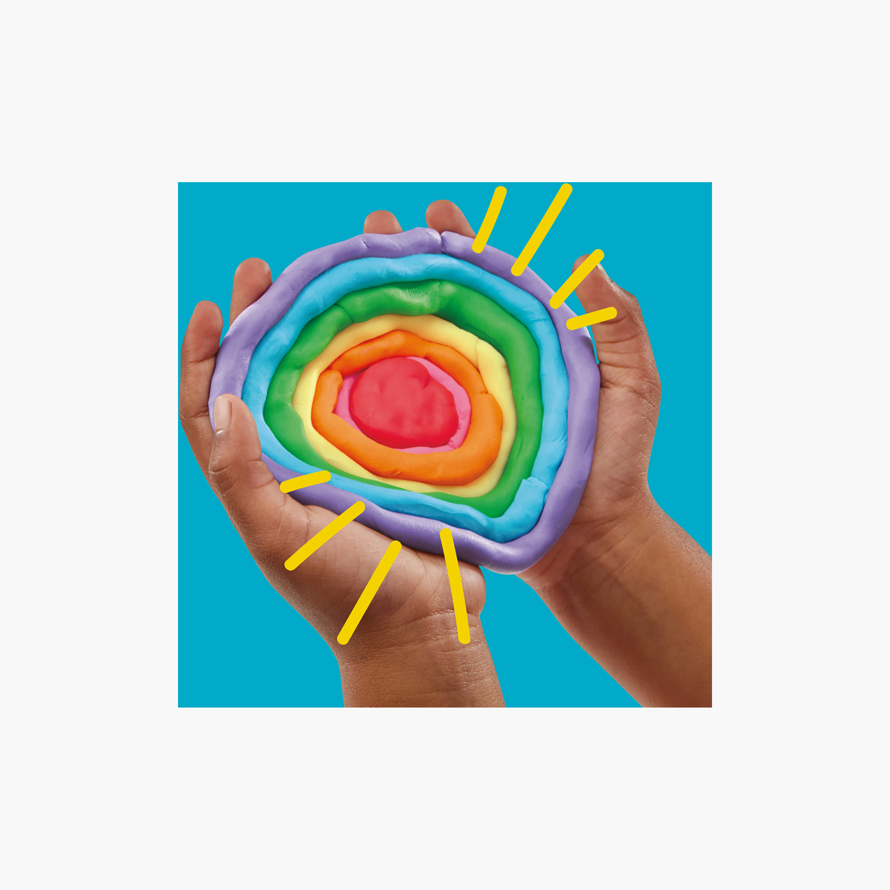 Play-Doh 50-Piece Rainbow Favours Clay-toys-educational-doughtoys-image-5