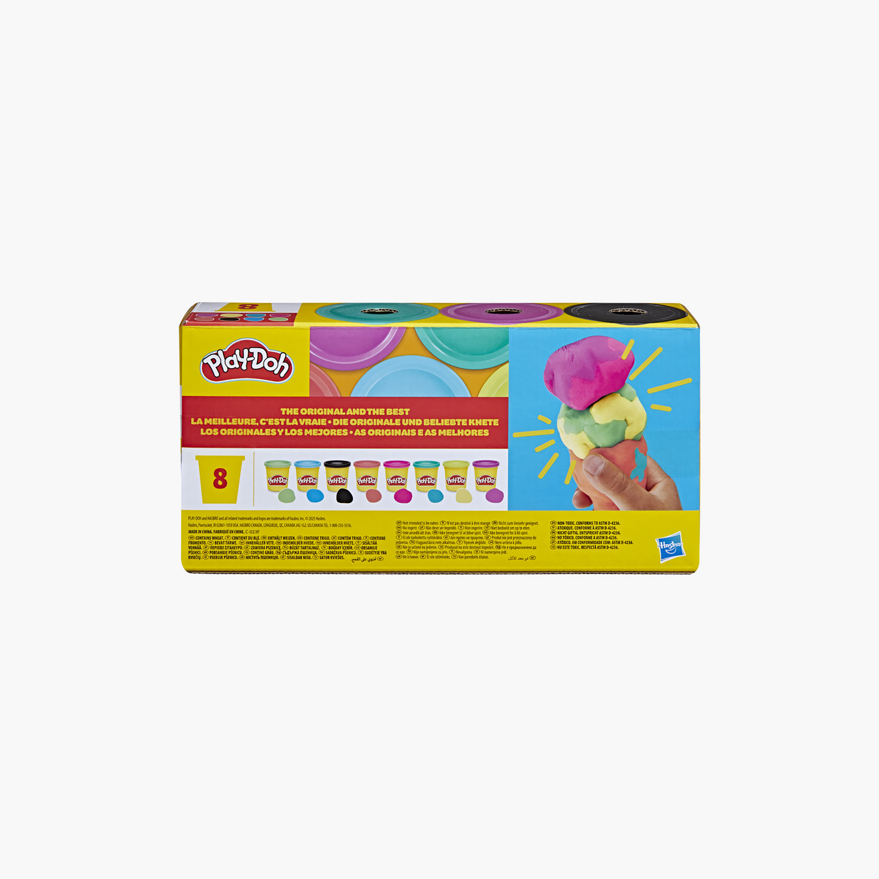 Play-Doh 8-Piece Rainbow Pack Clay-toys-educational-doughtoys-image-7