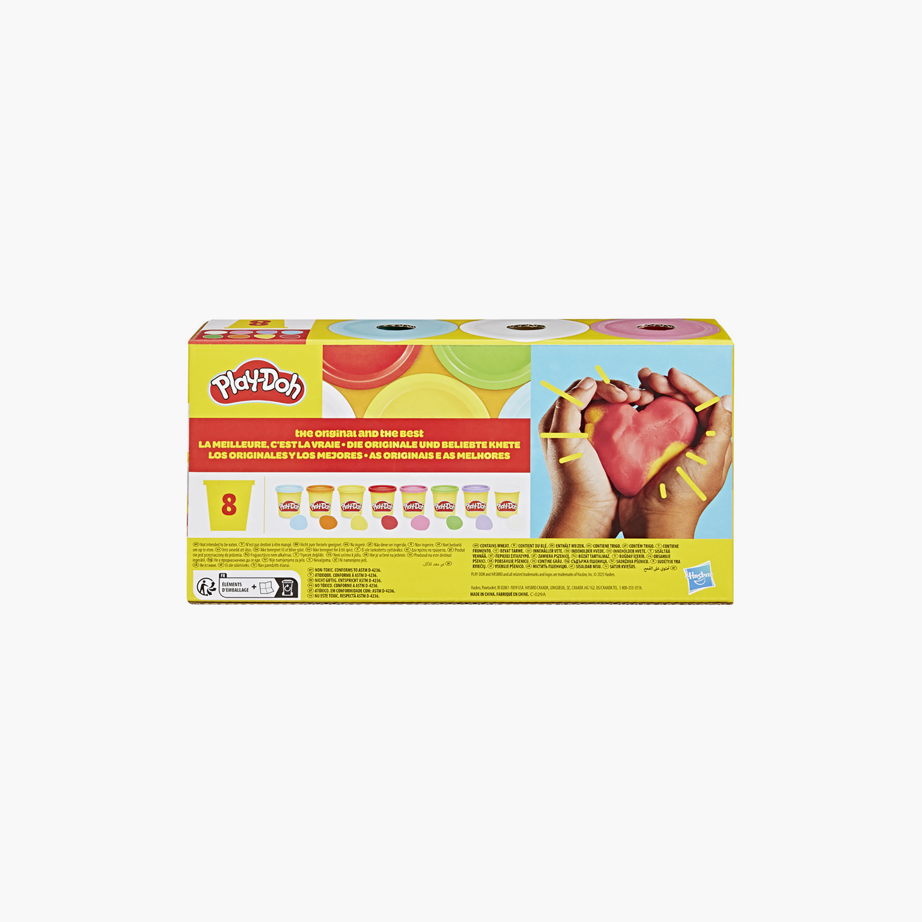 Play-Doh 8-Piece Rainbow Pack Clay-toys-educational-doughtoys-image-9