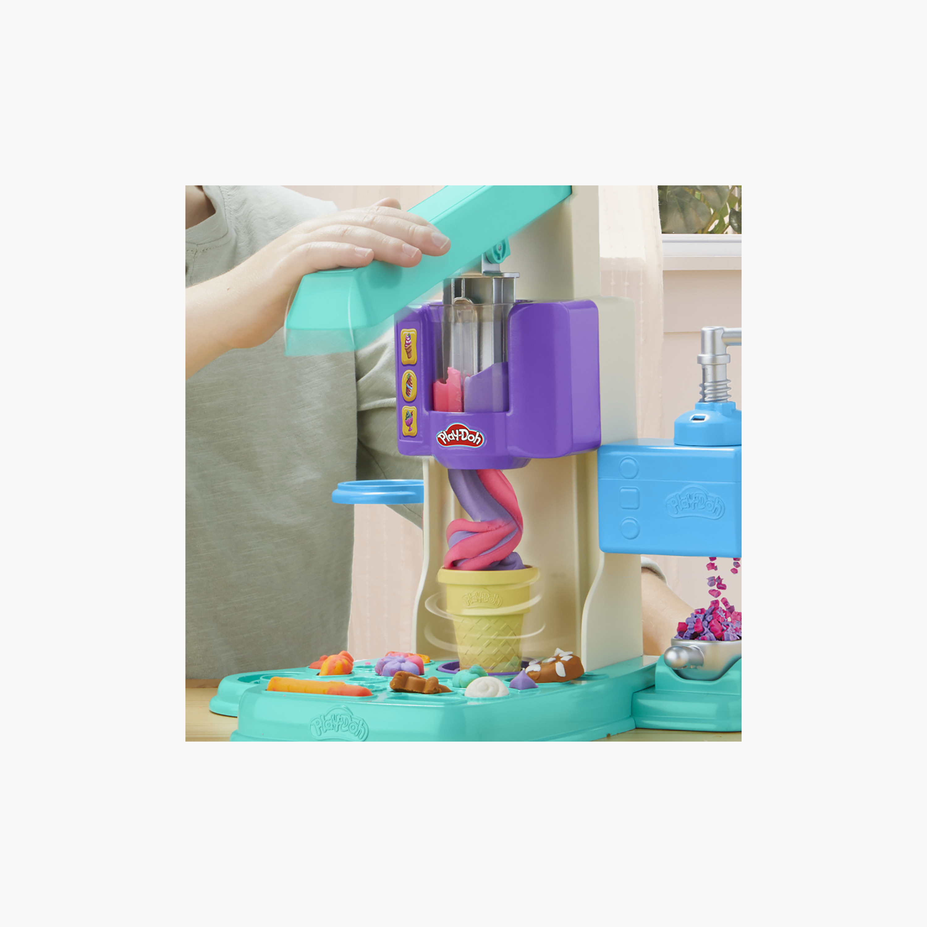 Play-Doh Rainbow Swirl Ice Cream Playset-toys-educational-doughtoys-image-4