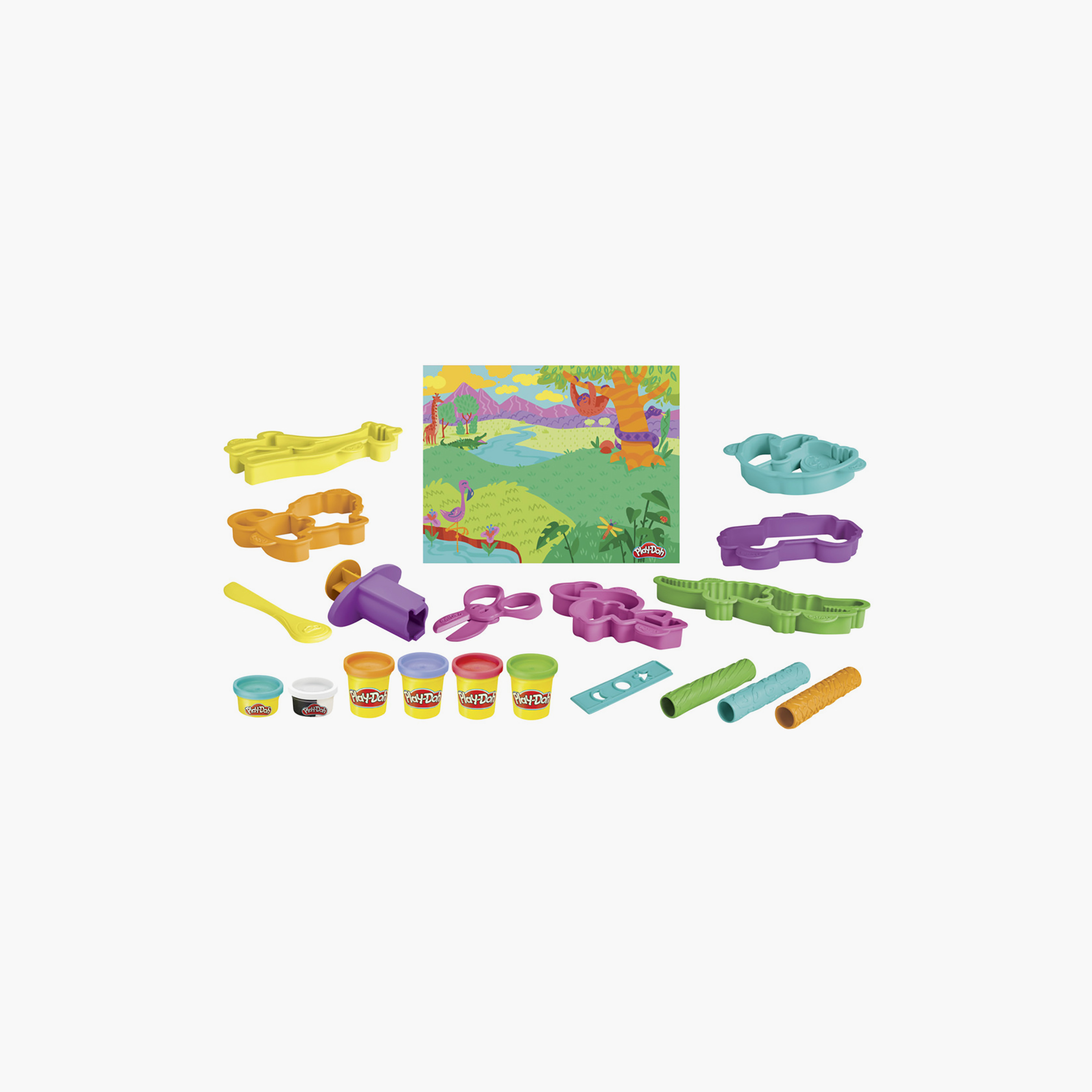 Play-Doh Wild Animals Toolset-toys-educational-doughtoys-image-1