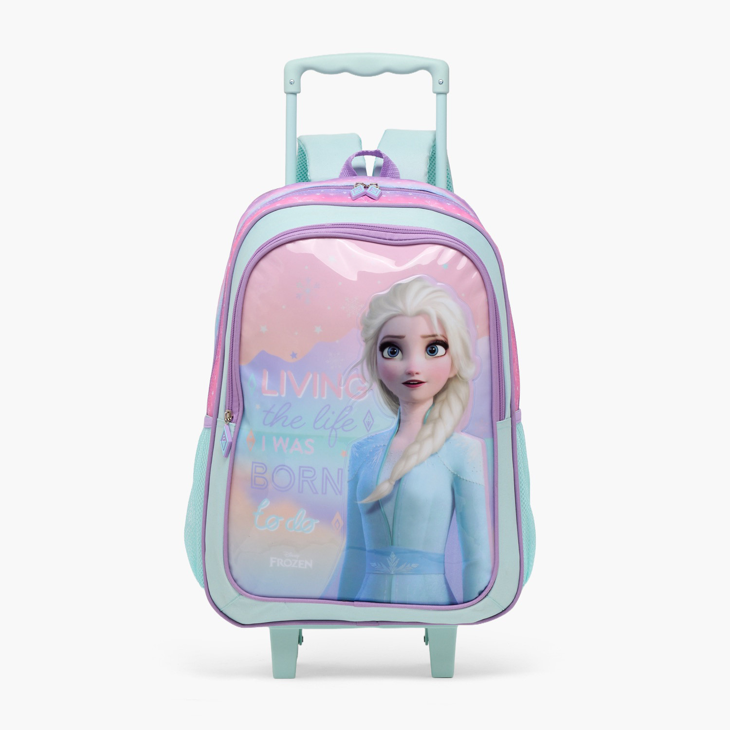 Disney Frozen 5-Piece School Trolley Bag Set for Kids 13+ Years with Lunch Box and Bottle-school-bagsandbackpacks-trolleybags-image-3