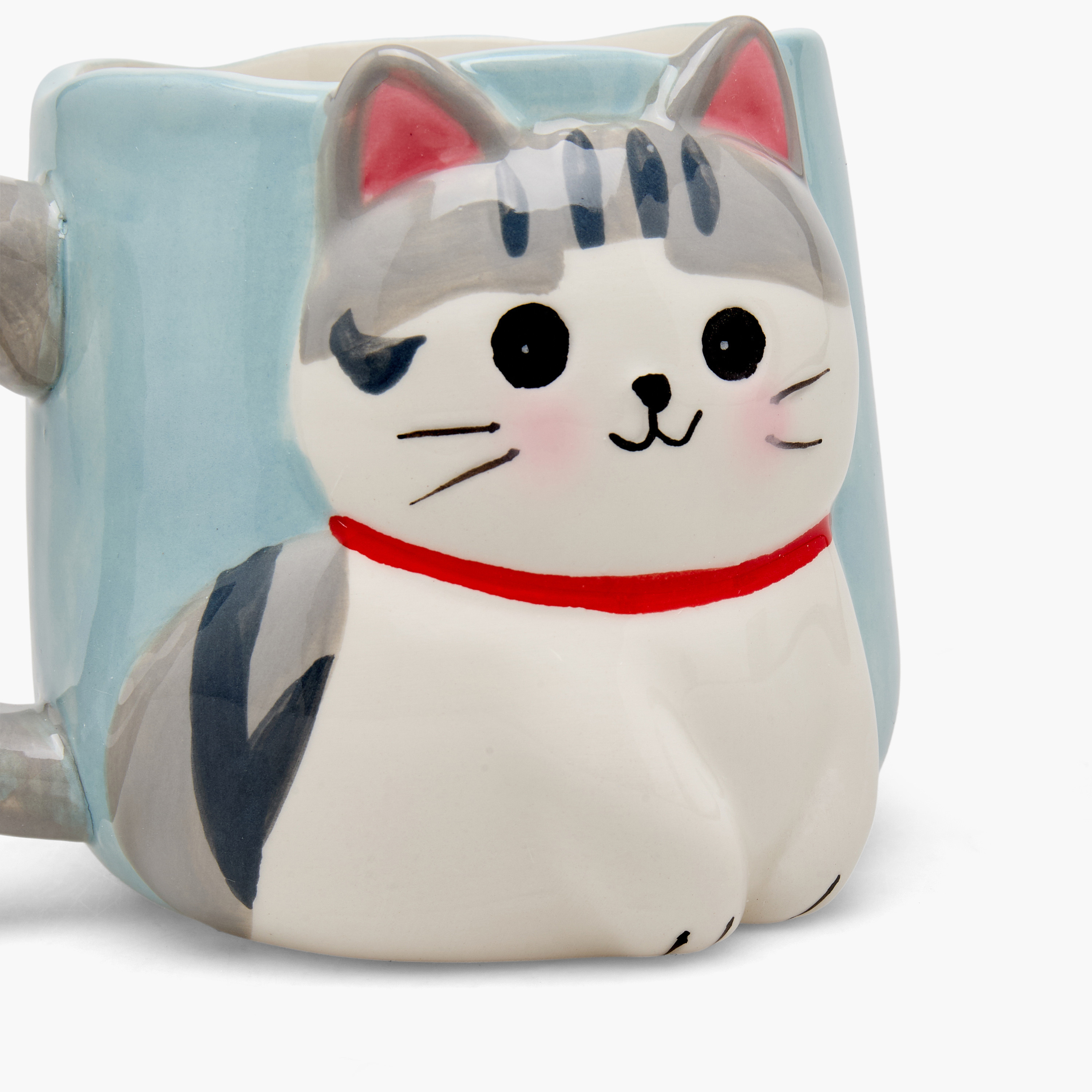 3D Cat Ceramic Mug - 400 ml-household-dining-teaandcoffee-mugsandcups-image-4
